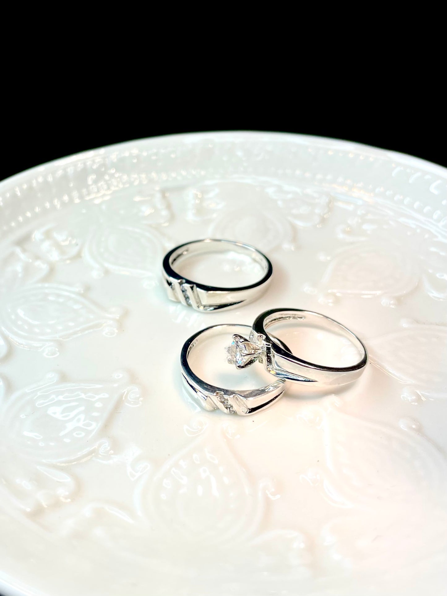 Anillo Compromiso y Boda