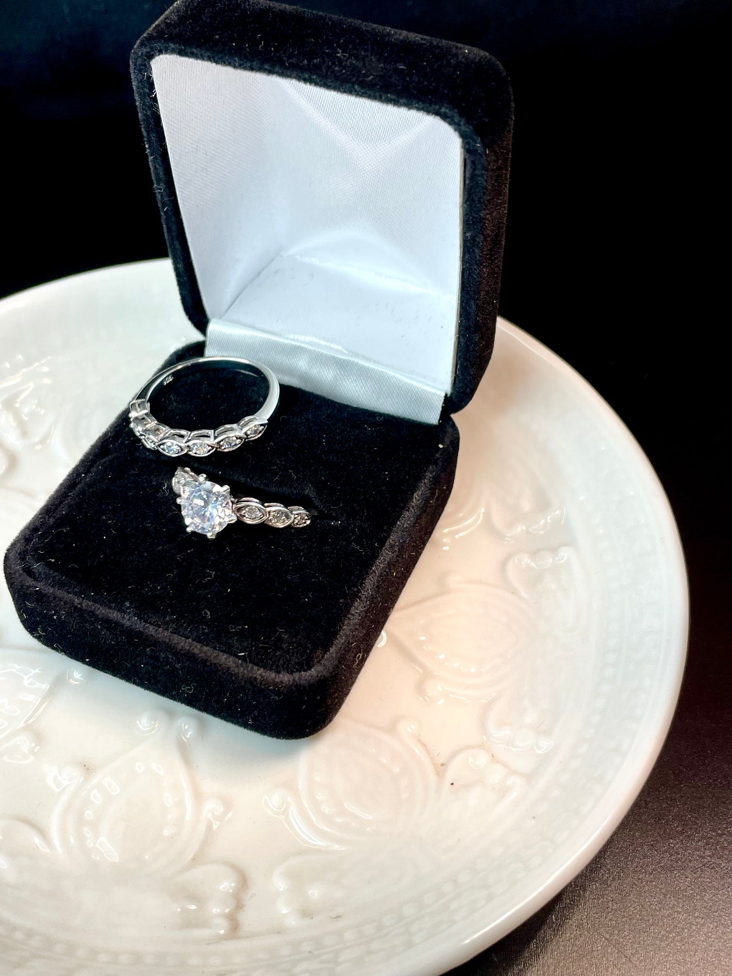 Anillo Compromiso y Boda