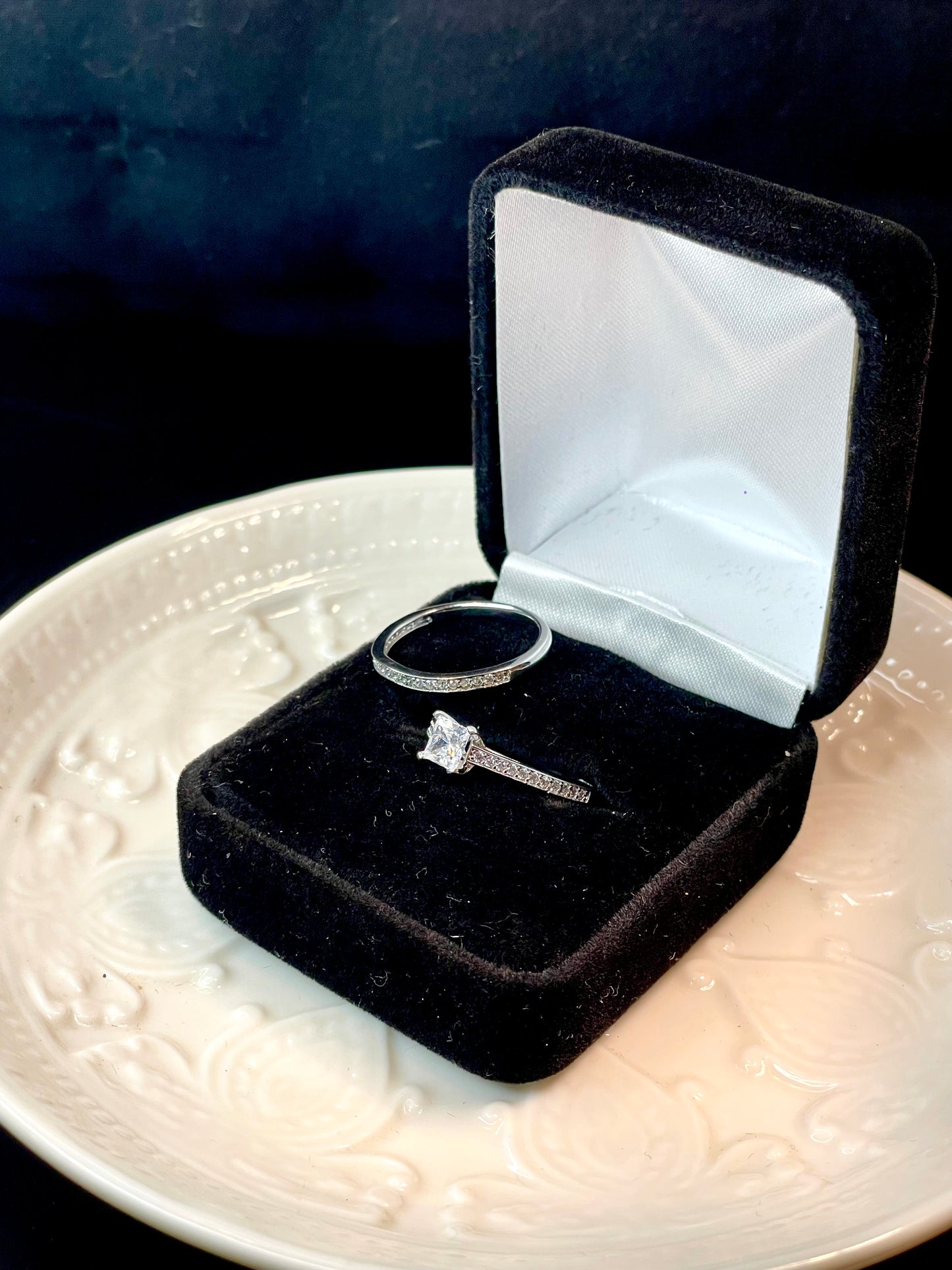 Anillo Compromiso y Boda
