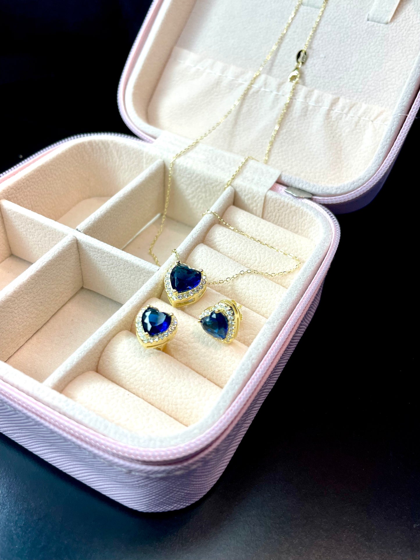 Set Corazon Azul