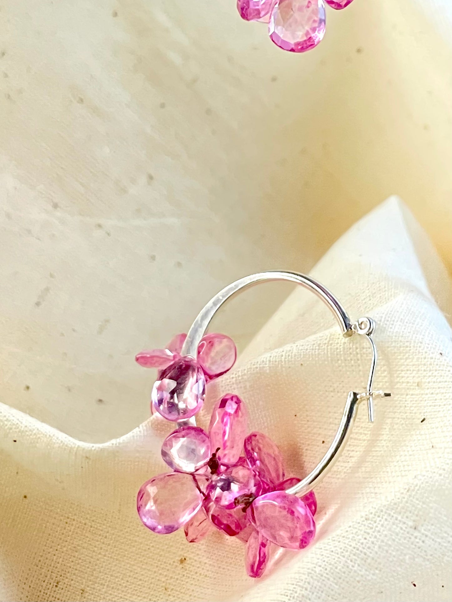 Arete Argolla Cristales Rsoados