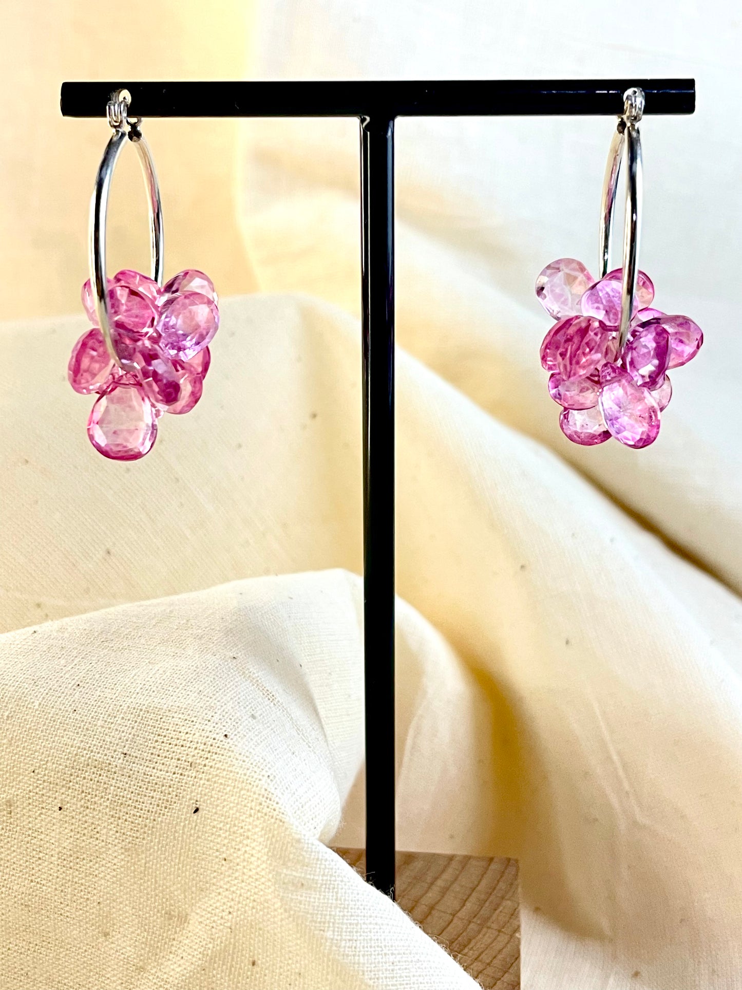 Arete Argolla Cristales Rsoados