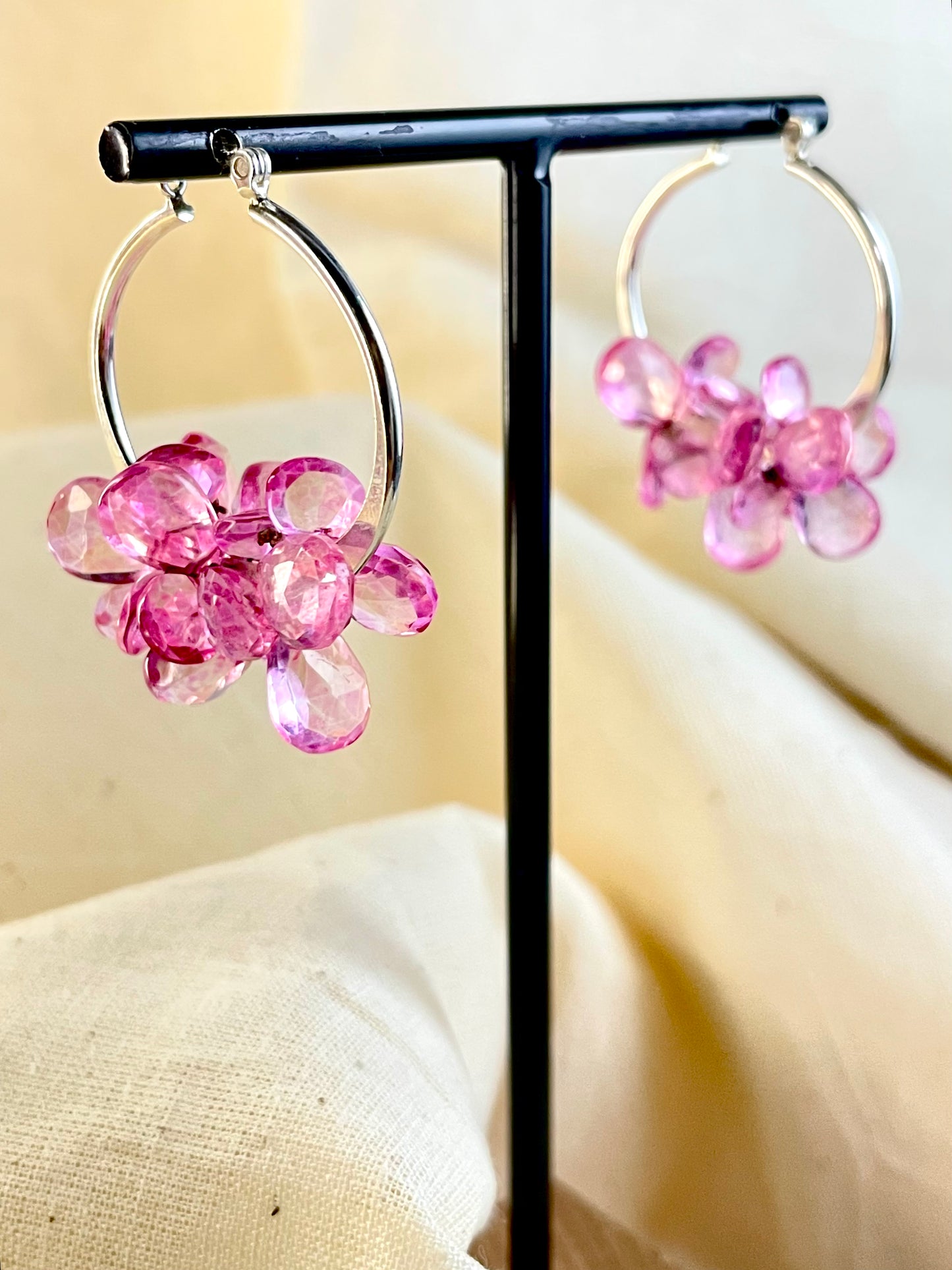 Arete Argolla Cristales Rsoados