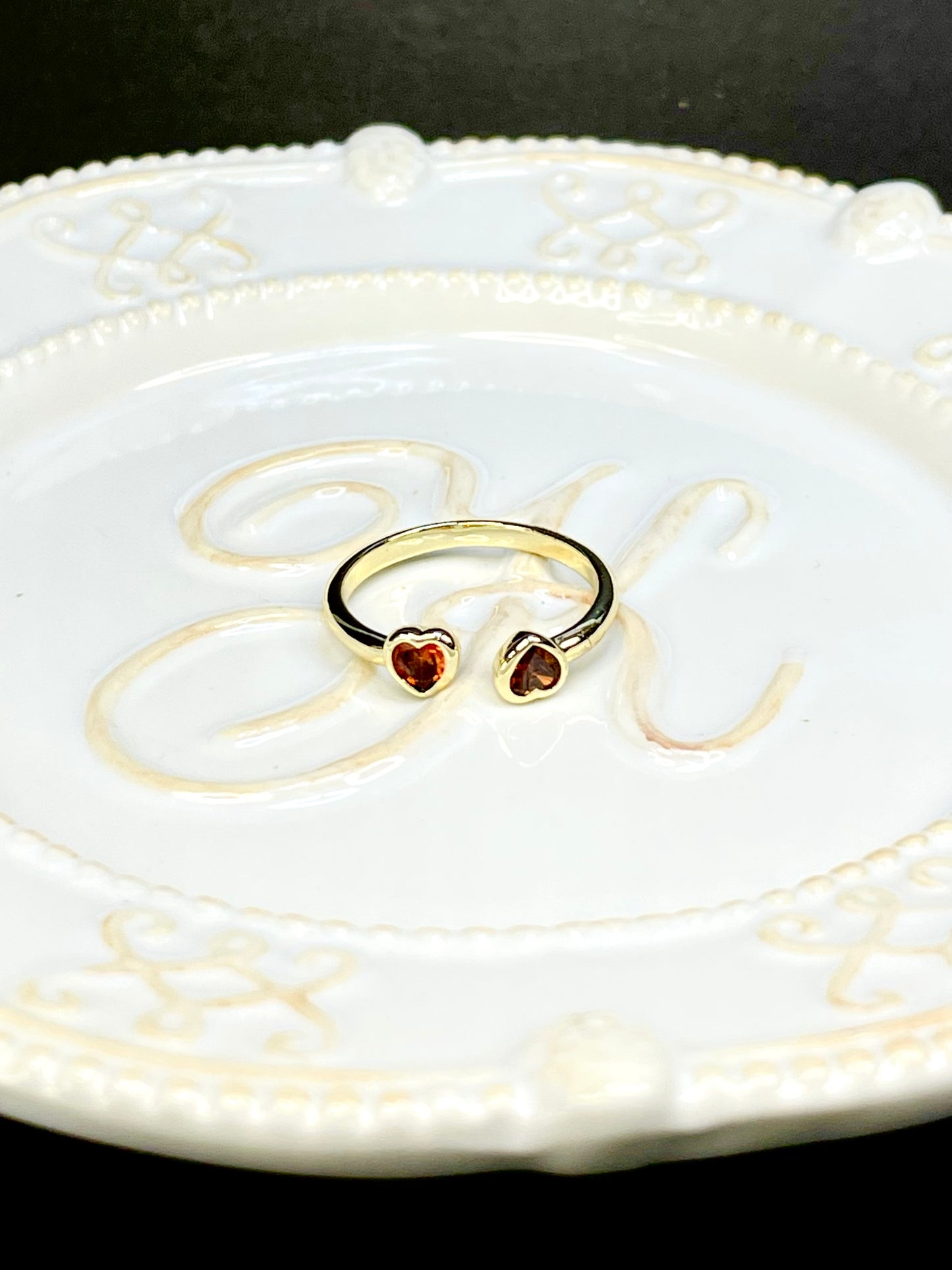 Anillo Corazones