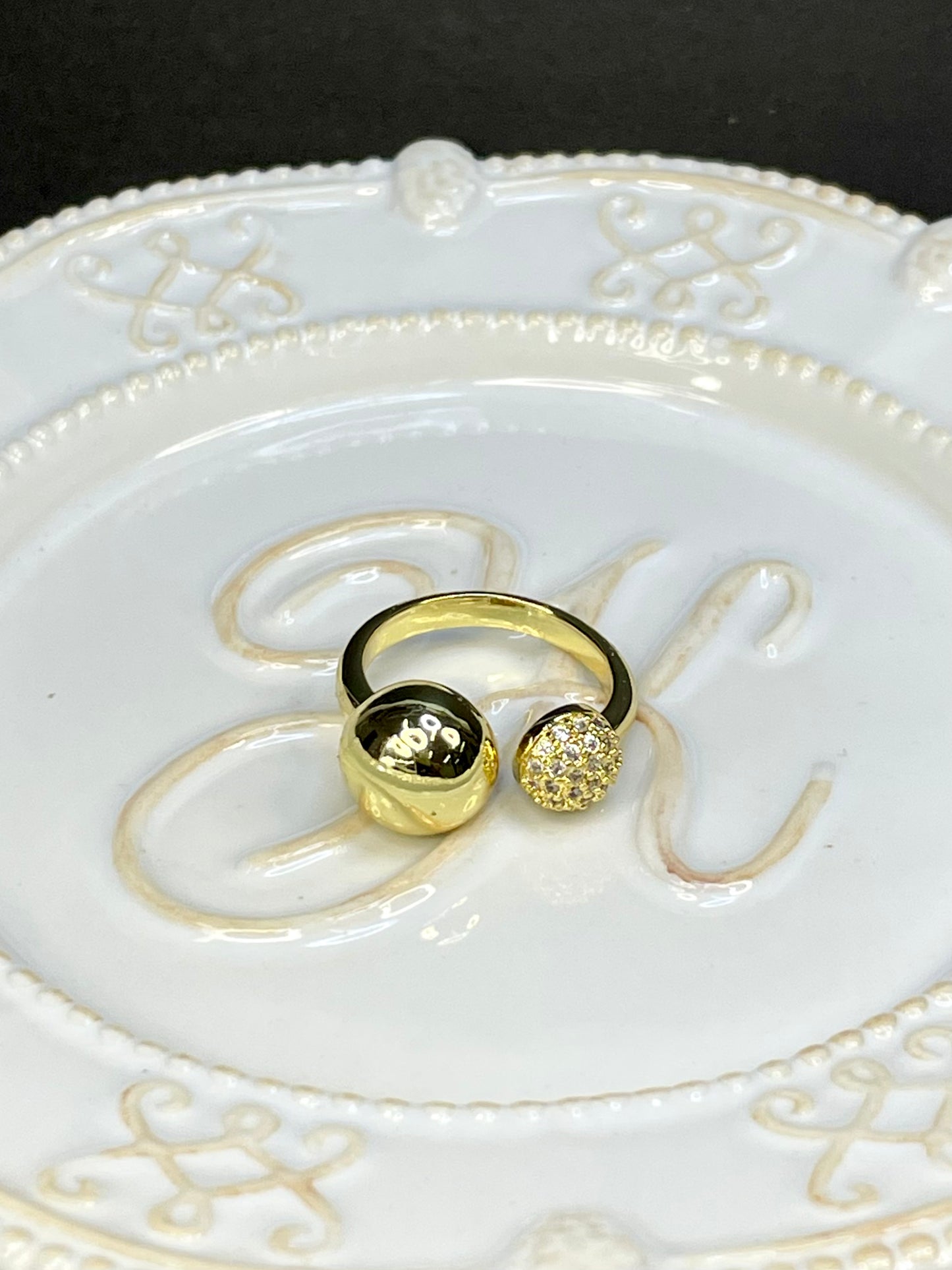 Anillo Bolitas