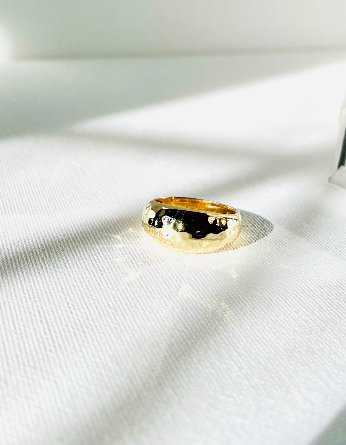 Anillo Plata Martillado