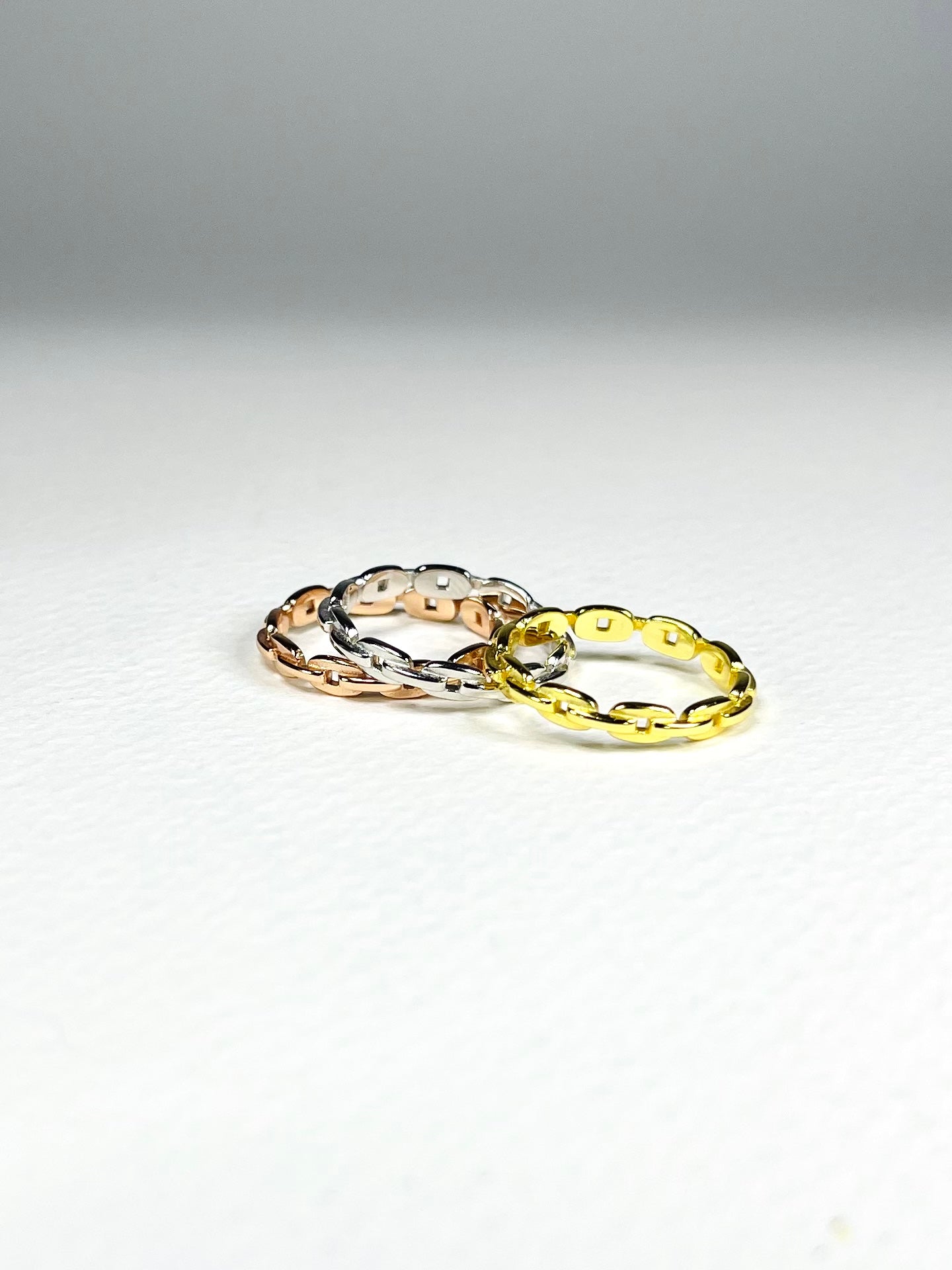 Anillo Plata Eslabones Marinero