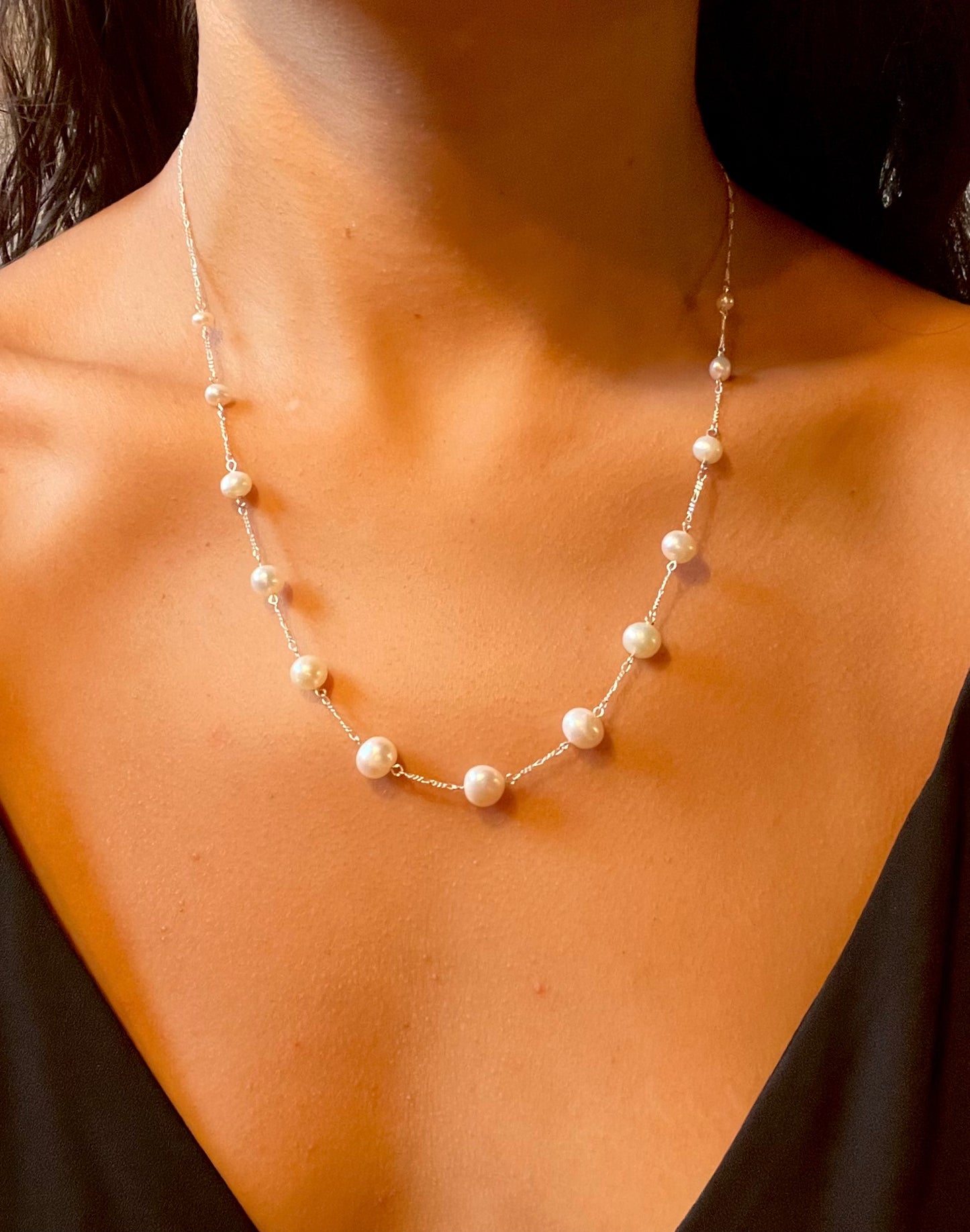 Cadena Perlas