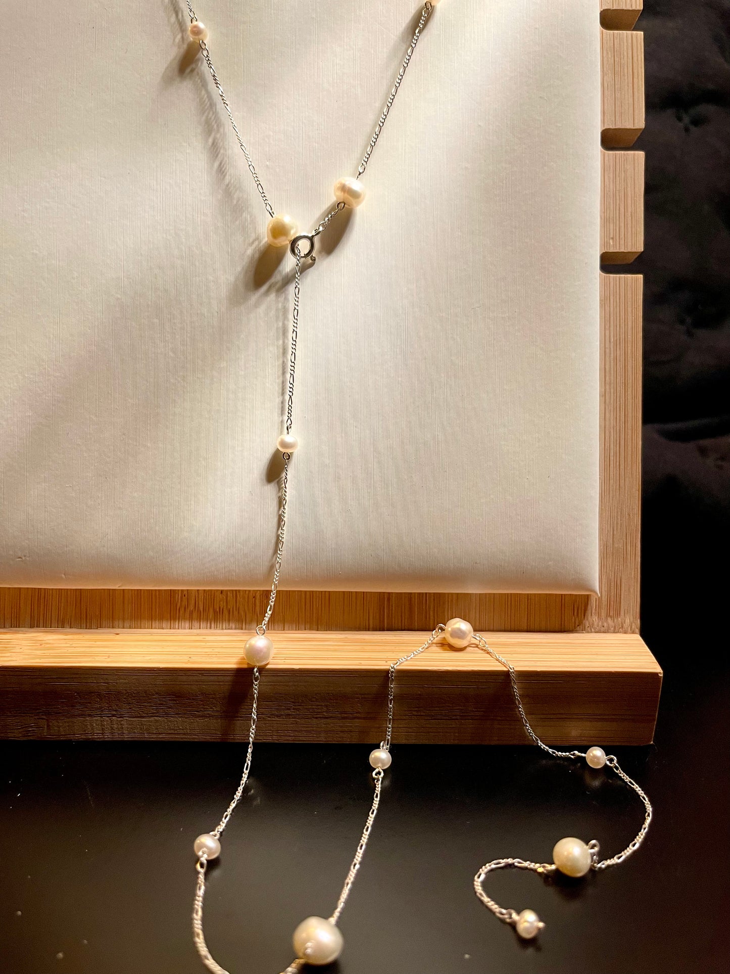 Cadena Perlas Larga