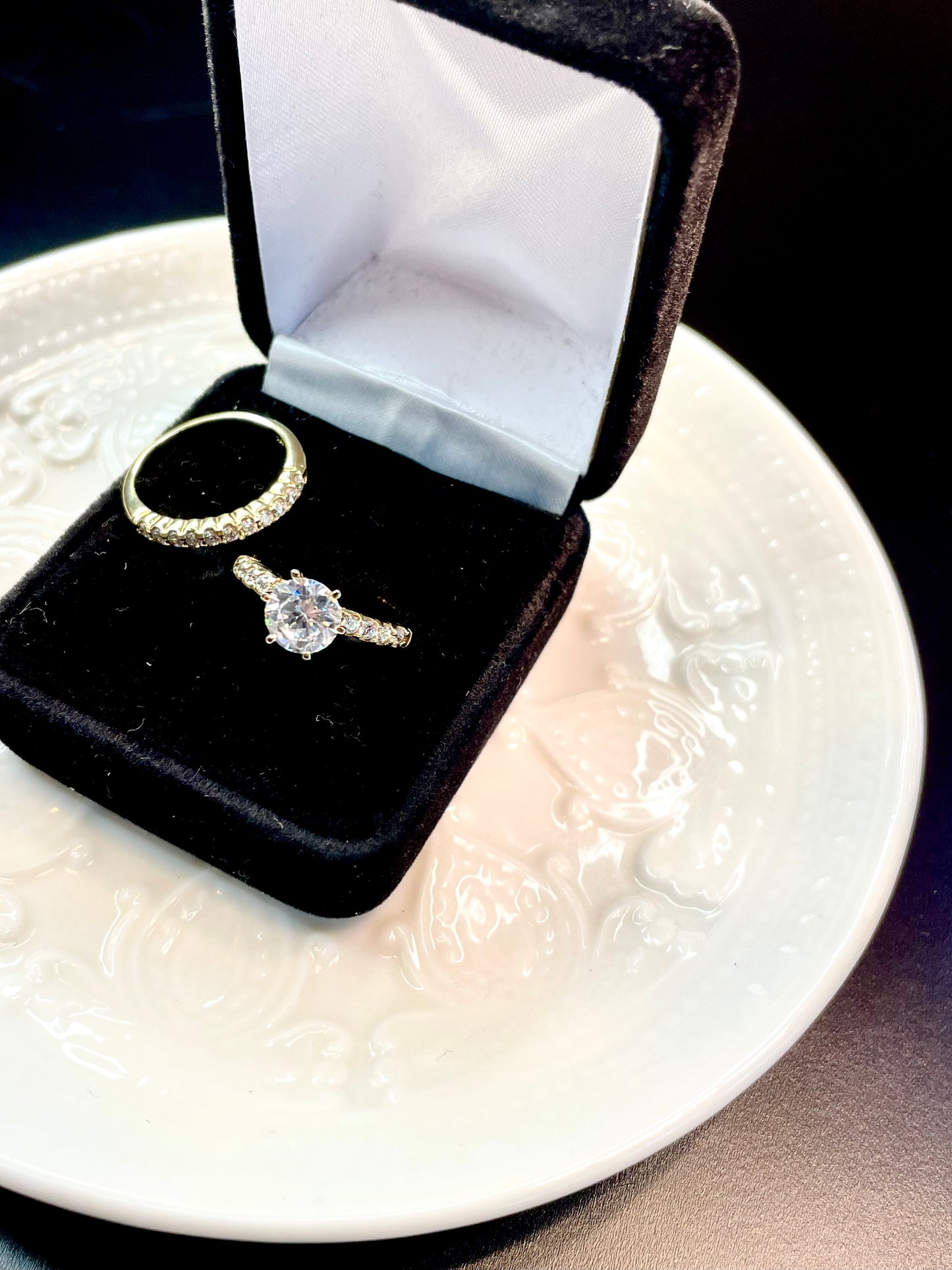 Anillo Compromiso y Boda
