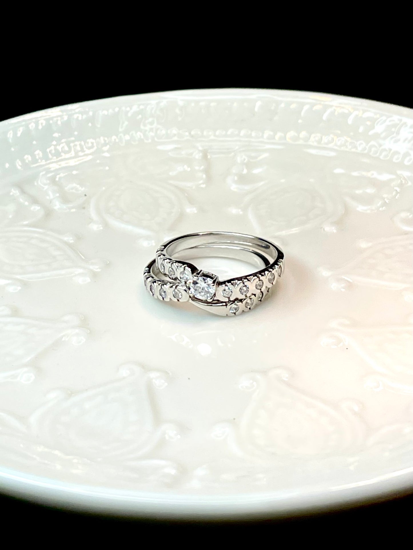Anillo Compromiso y Boda