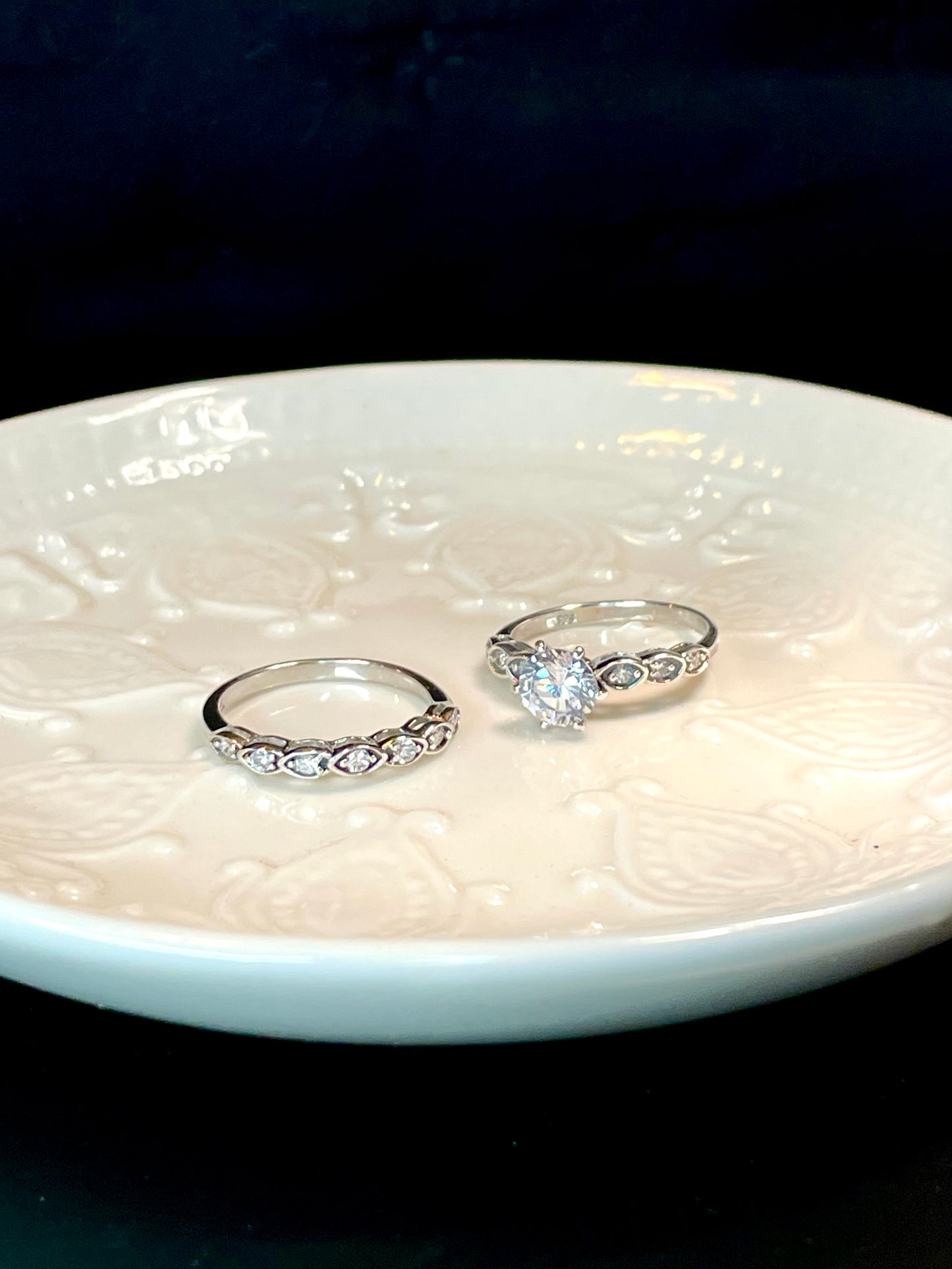 Anillo Compromiso y Boda
