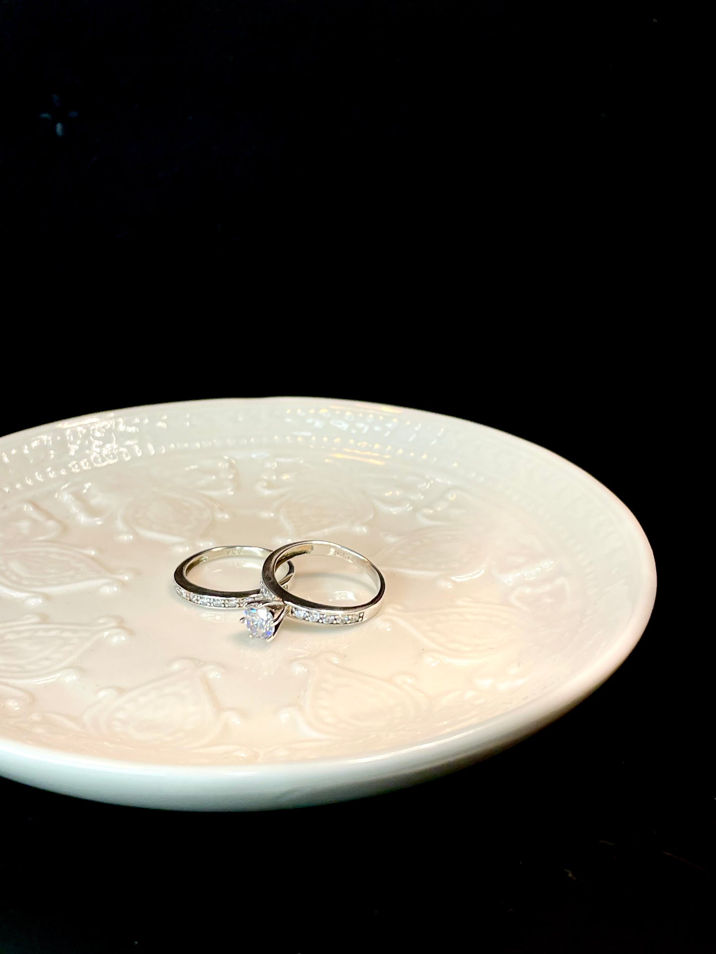 Anillo Compromiso y Boda