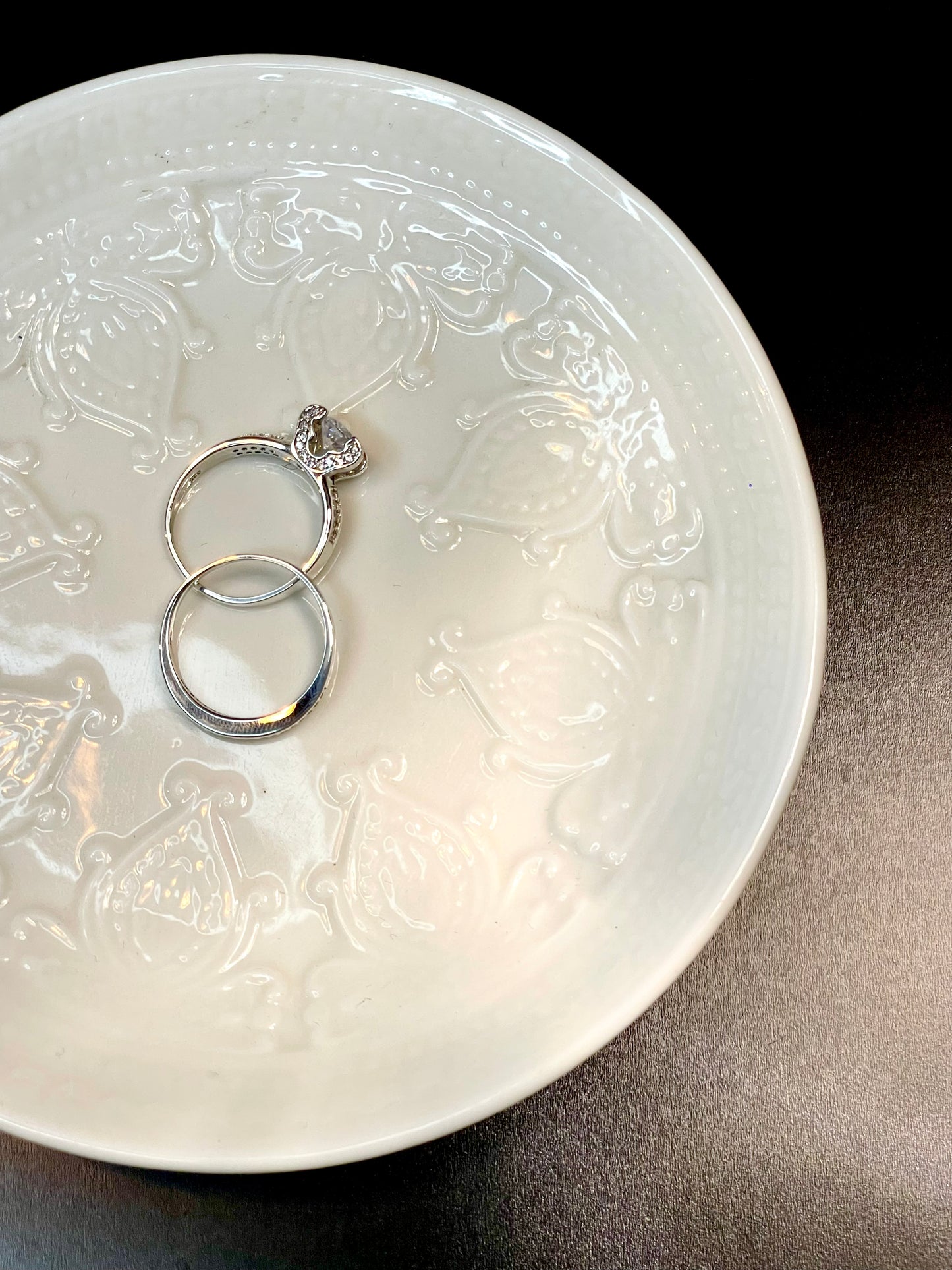 Anillo Compromiso y Boda