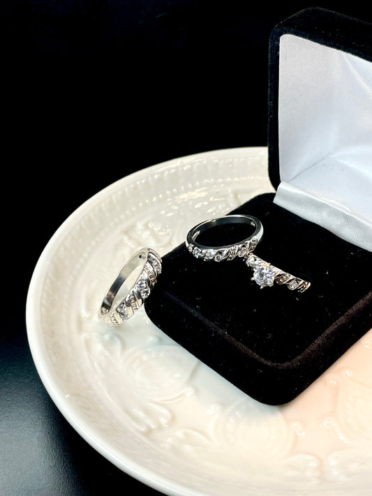 Anillo Compromiso y Boda