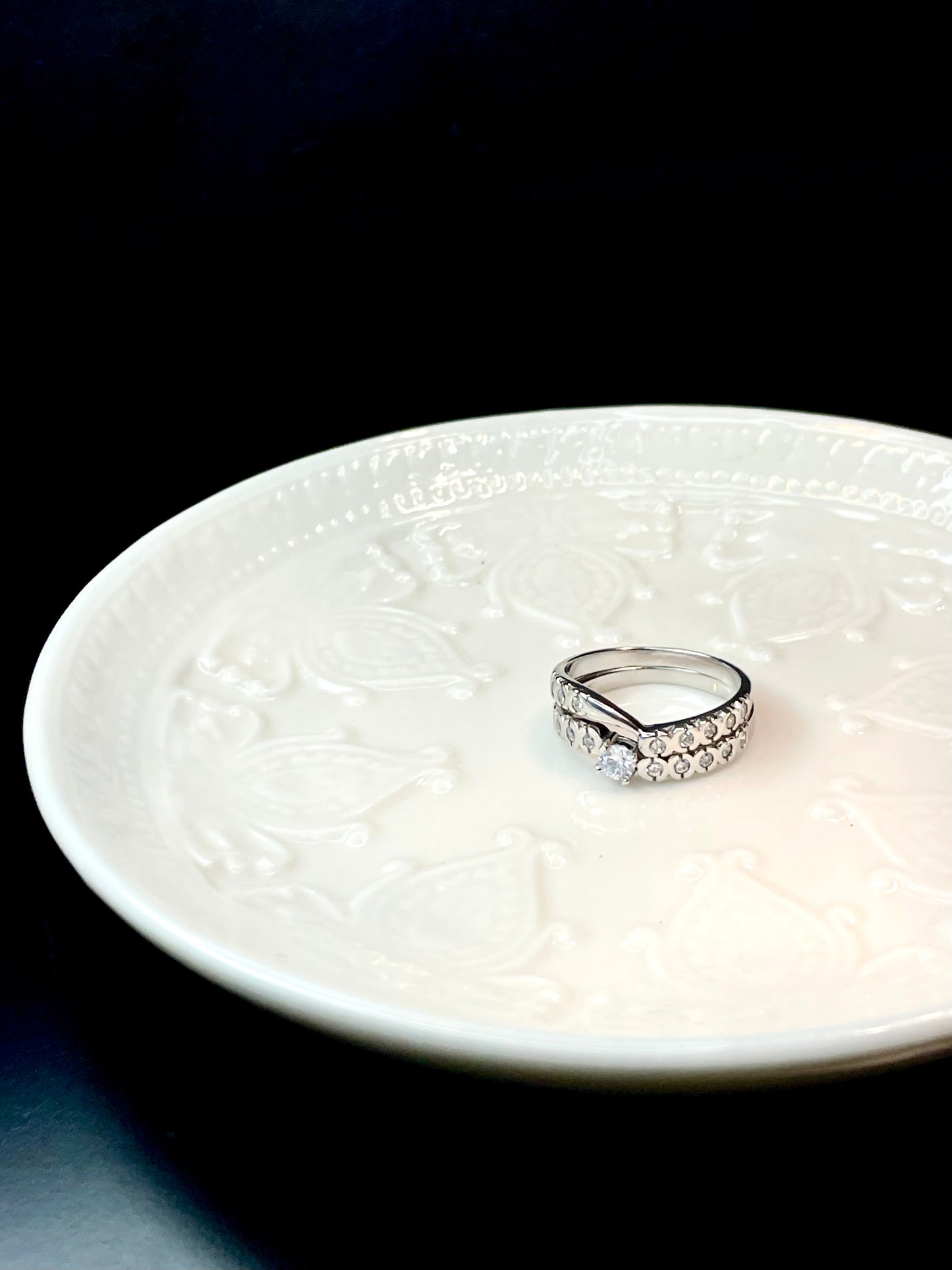 Anillo Compromiso y Boda