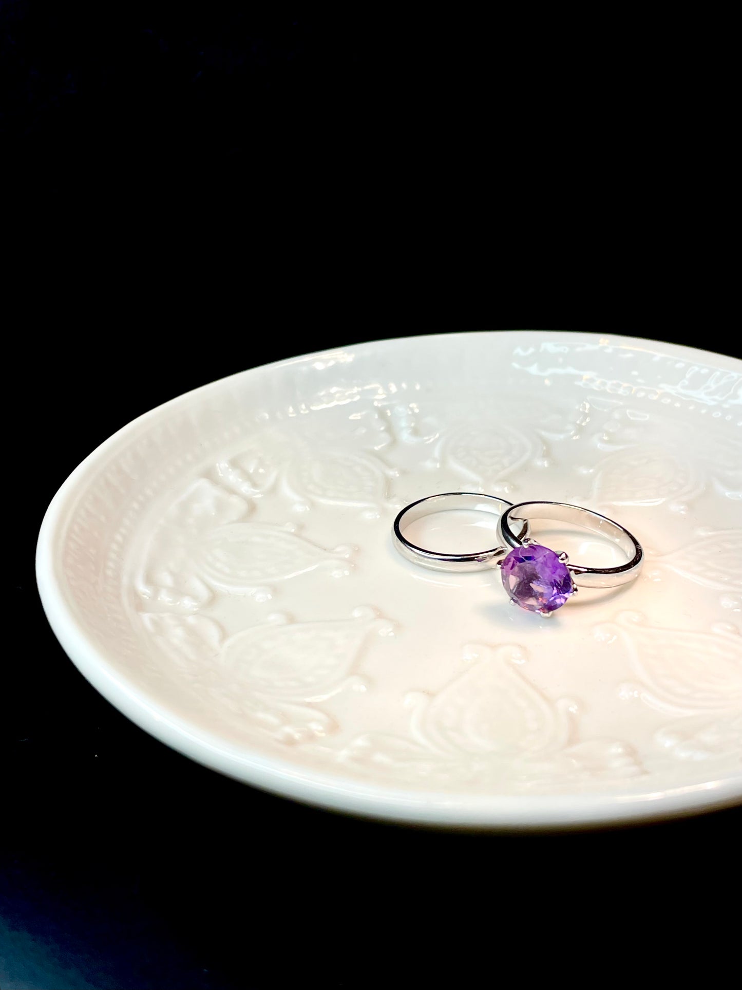 Anillo Compromiso y Boda