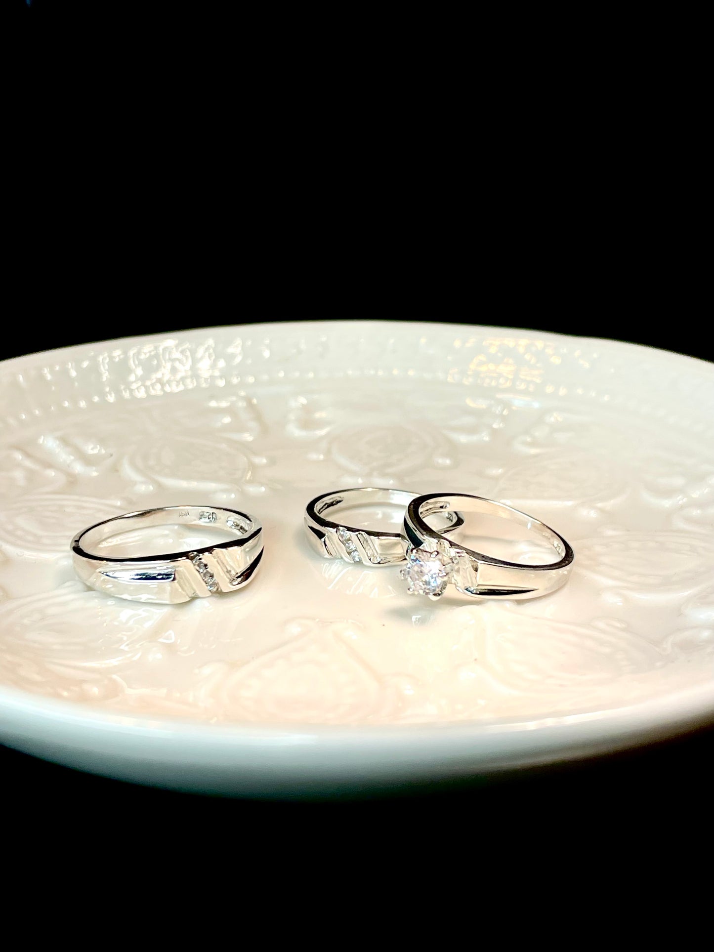 Anillo Compromiso y Boda