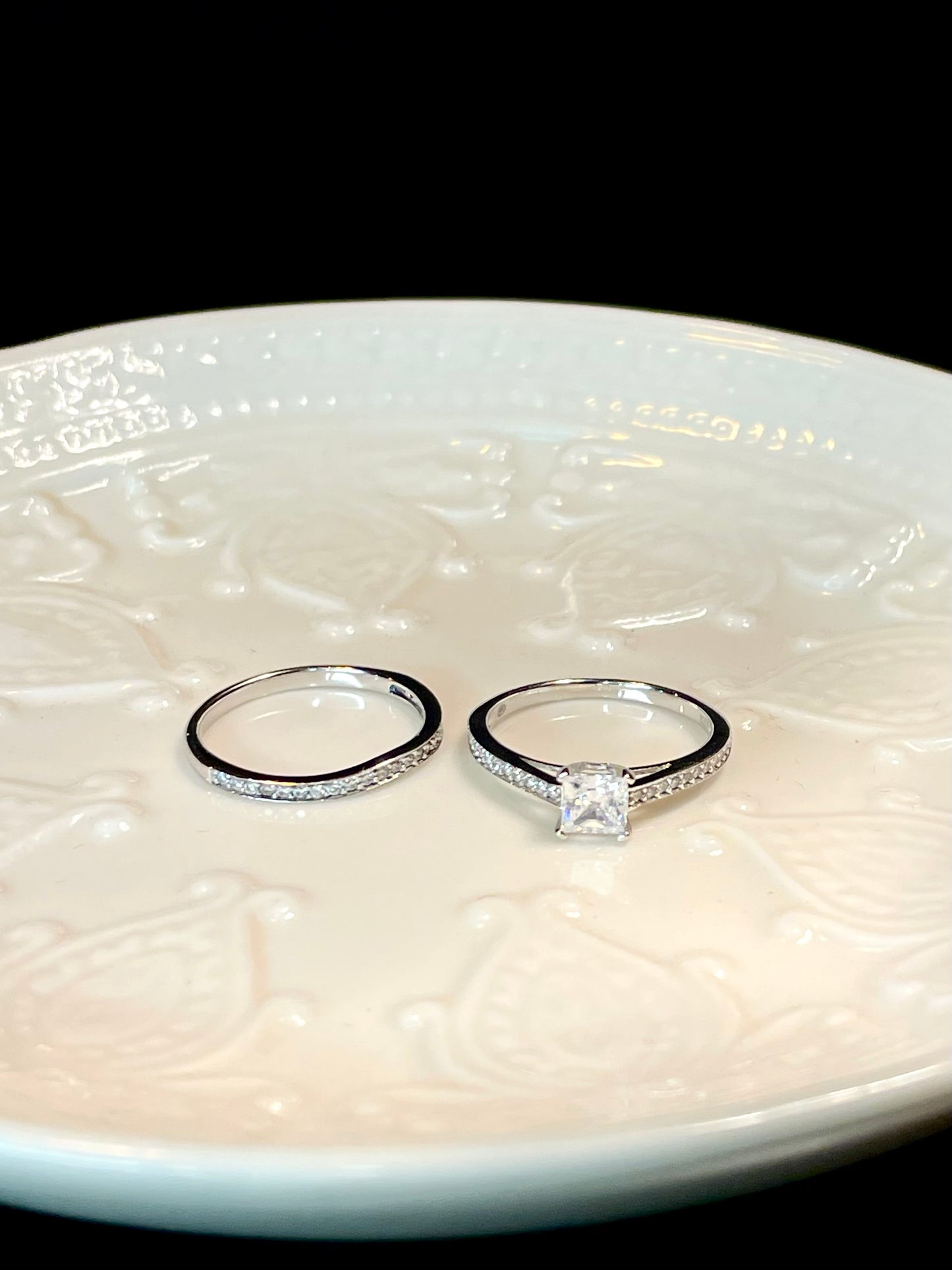 Anillo Compromiso y Boda
