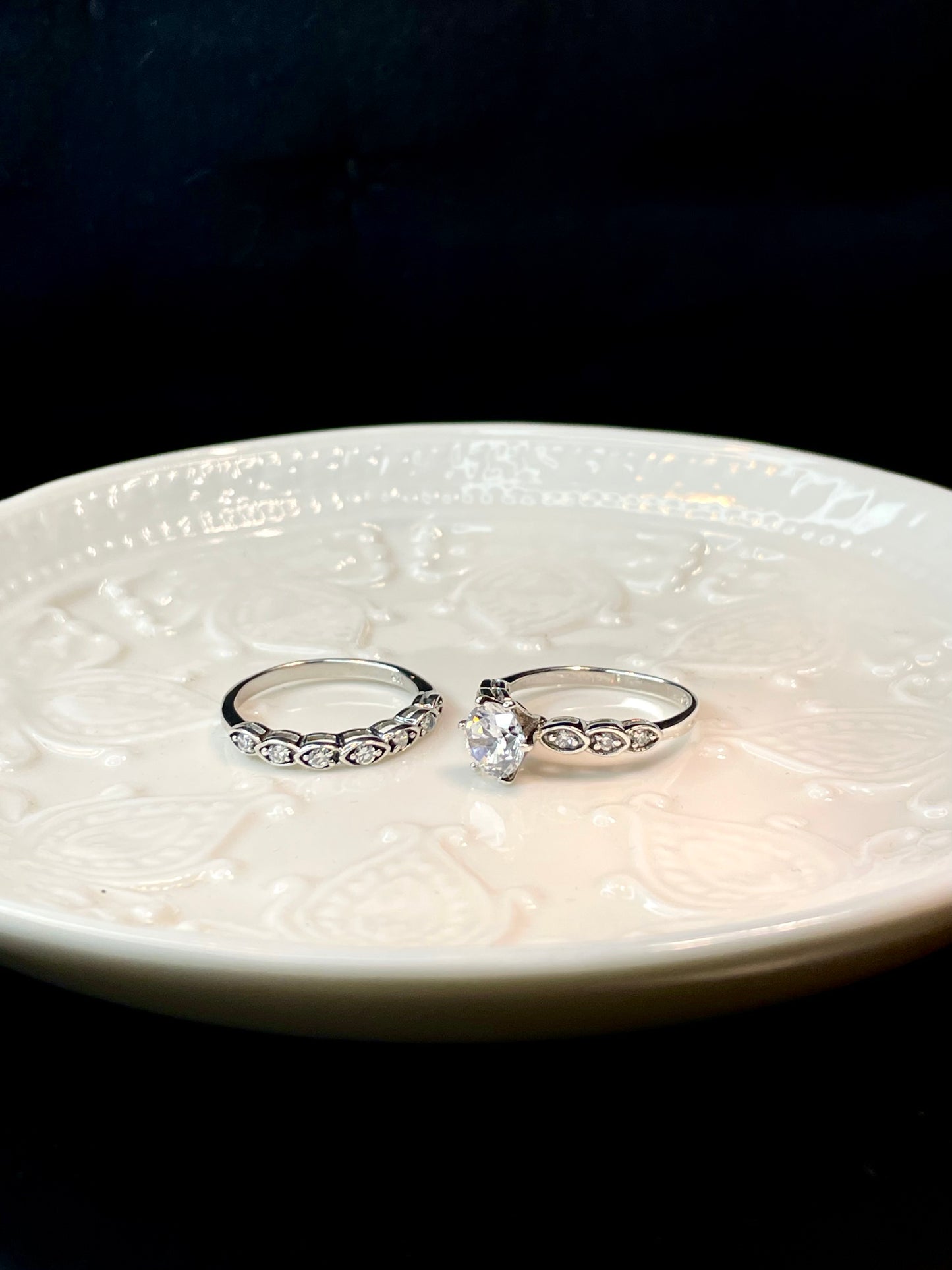 Anillo Compromiso y Boda