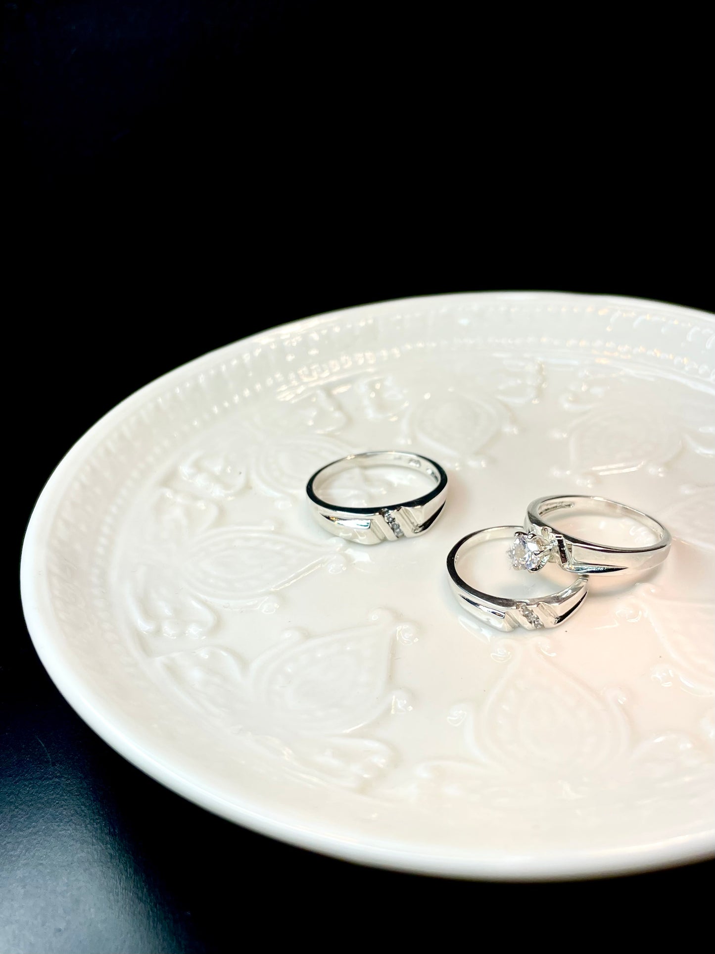 Anillo Compromiso y Boda