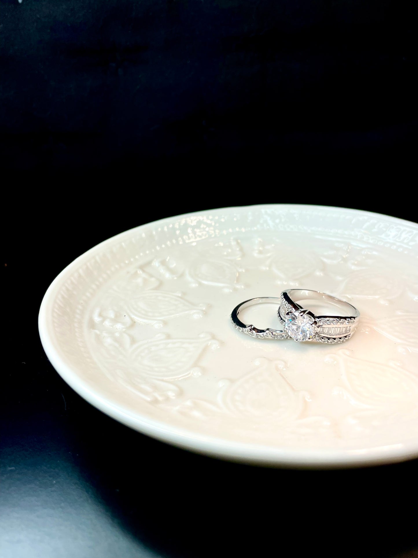 Anillo Compromiso y Boda