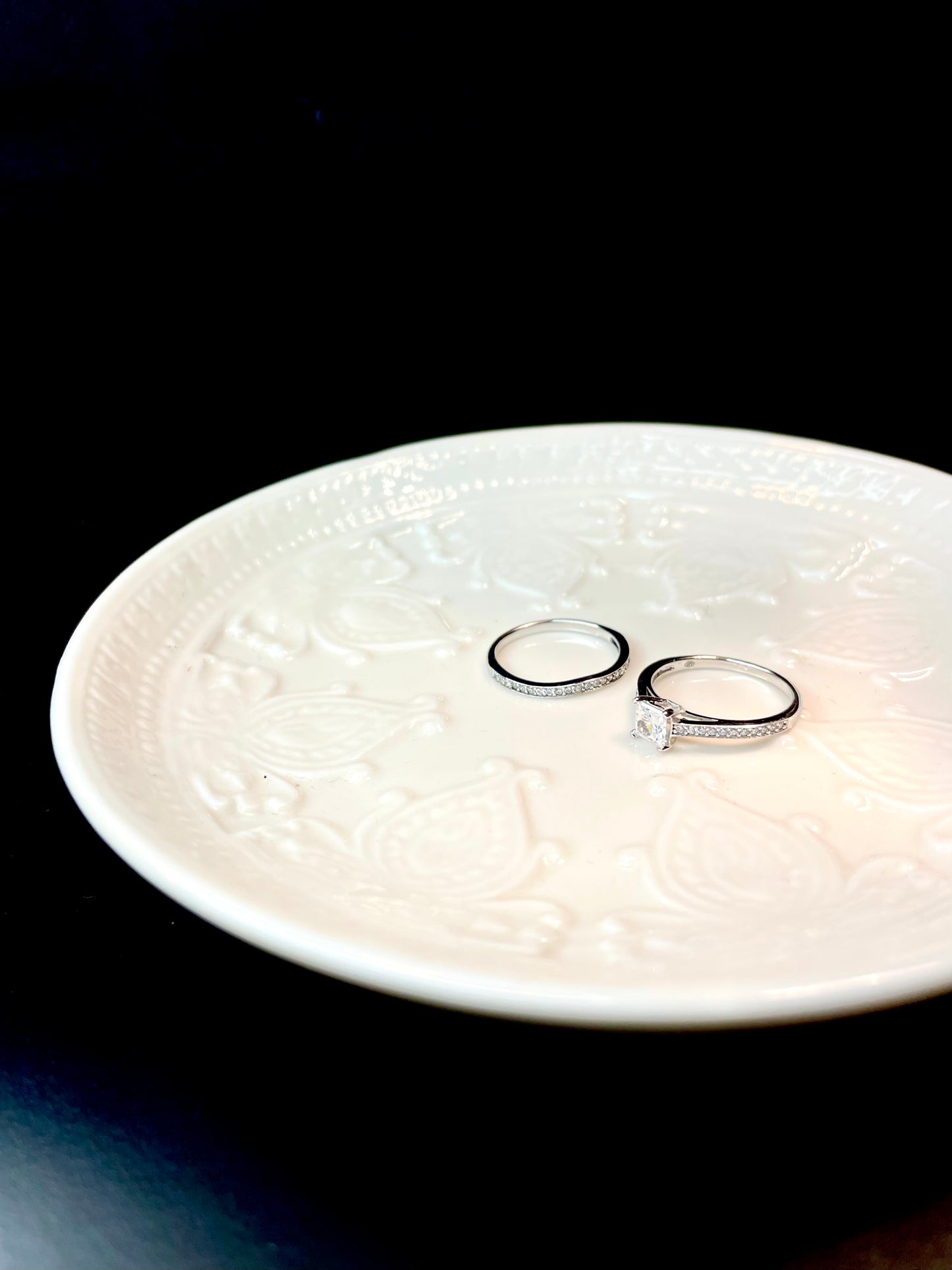 Anillo Compromiso y Boda