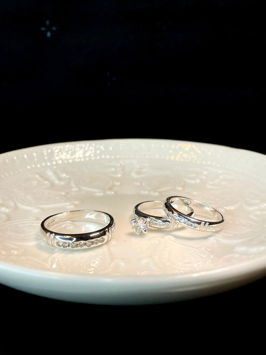 Anillo Compromiso y Boda