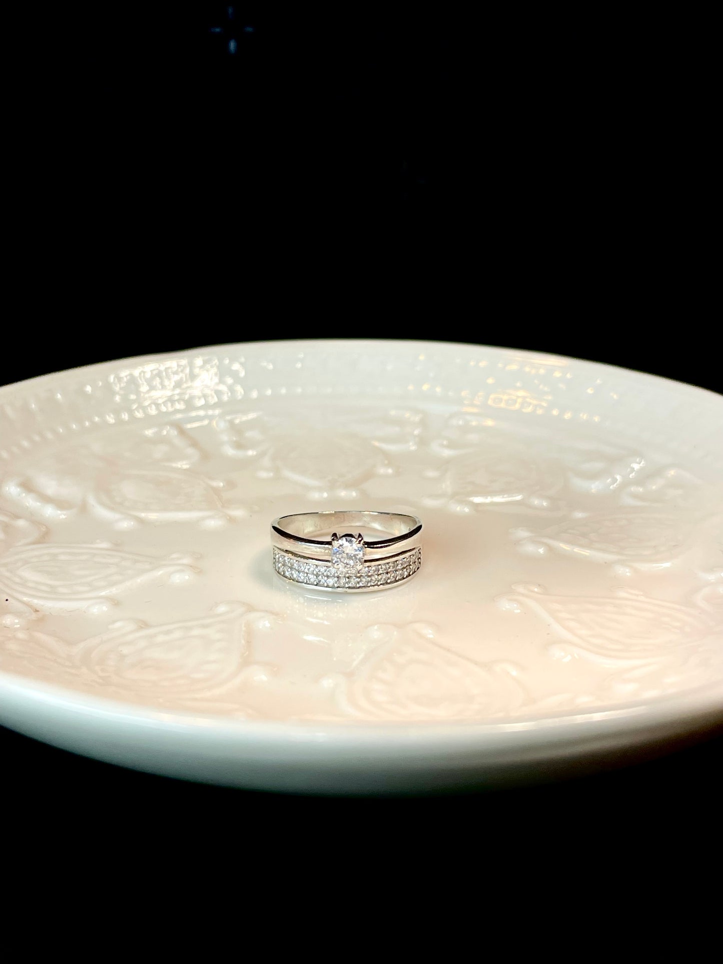 Anillo Compromiso y Boda