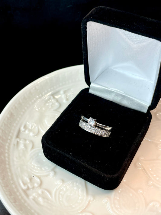 Anillo Compromiso y Boda