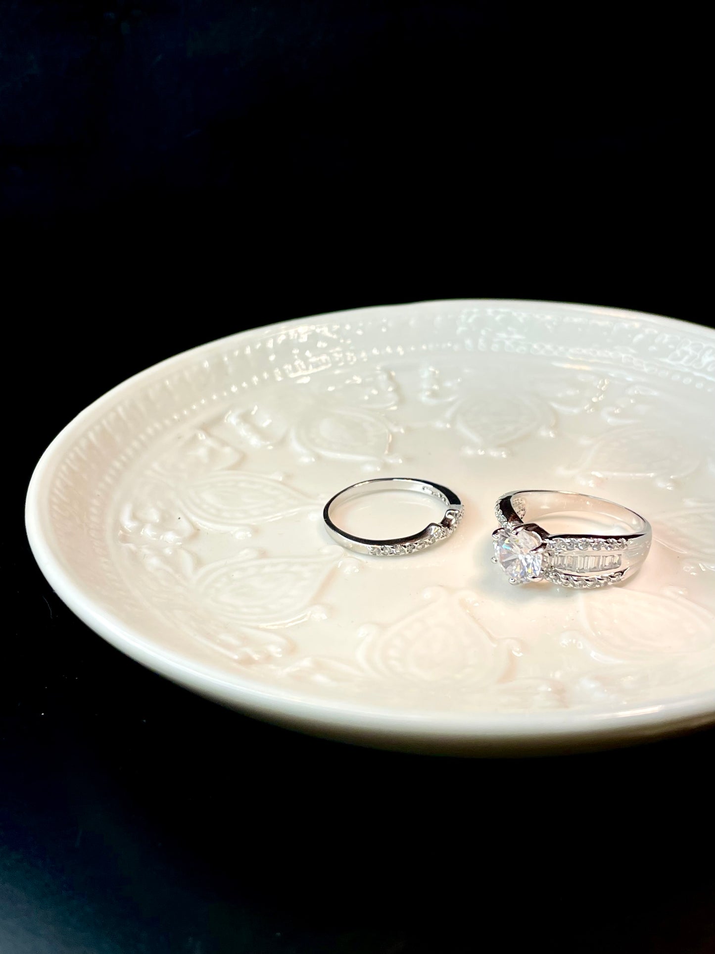 Anillo Compromiso y Boda