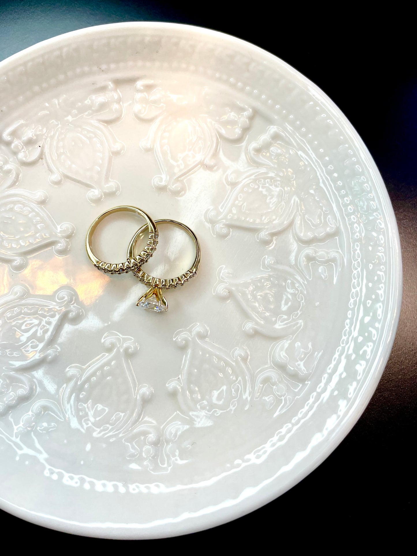 Anillo Compromiso y Boda