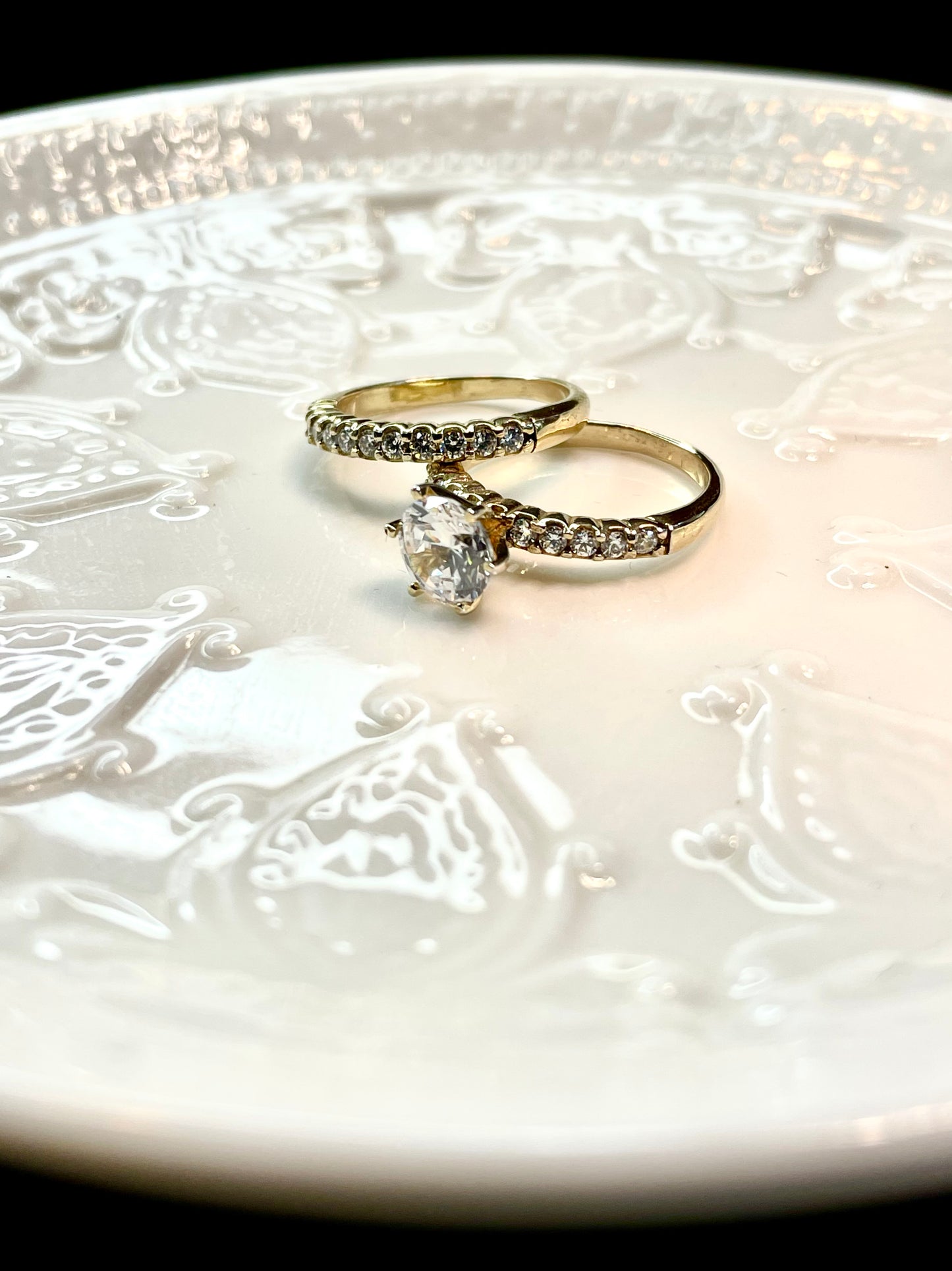 Anillo Compromiso y Boda