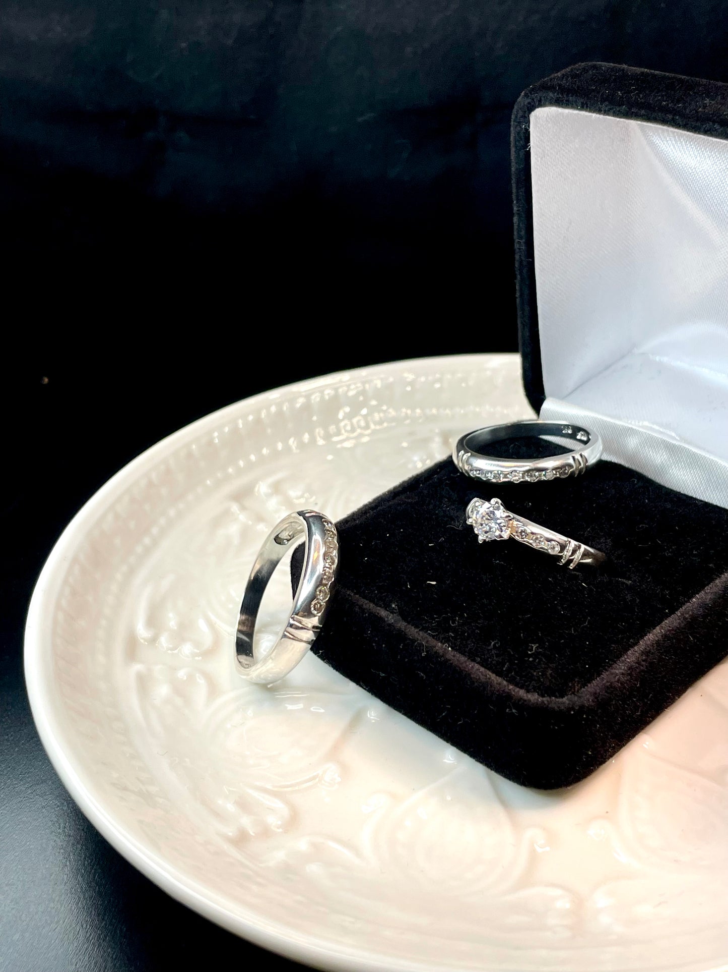 Anillo Compromiso y Boda