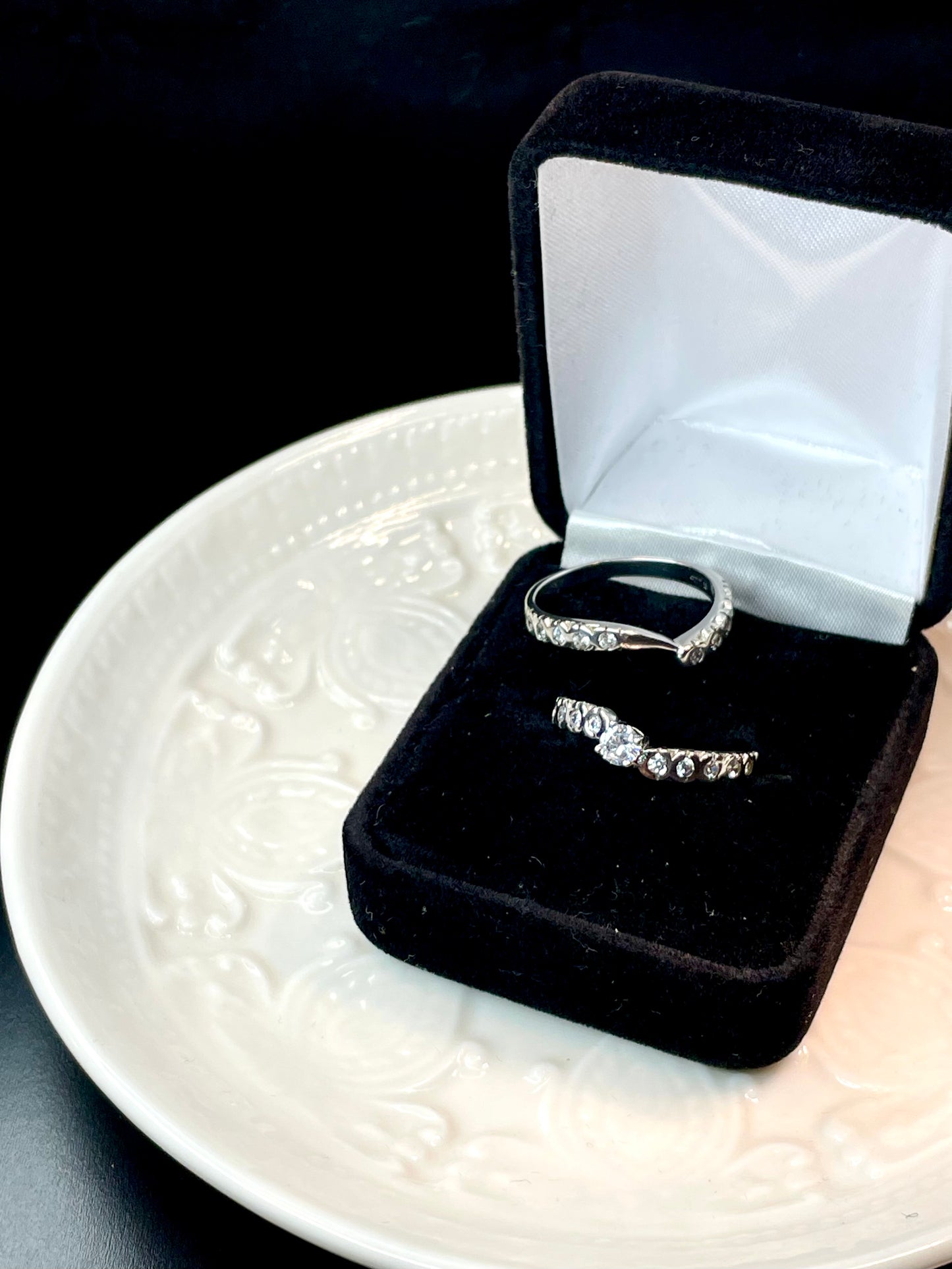 Anillo Compromiso y Boda