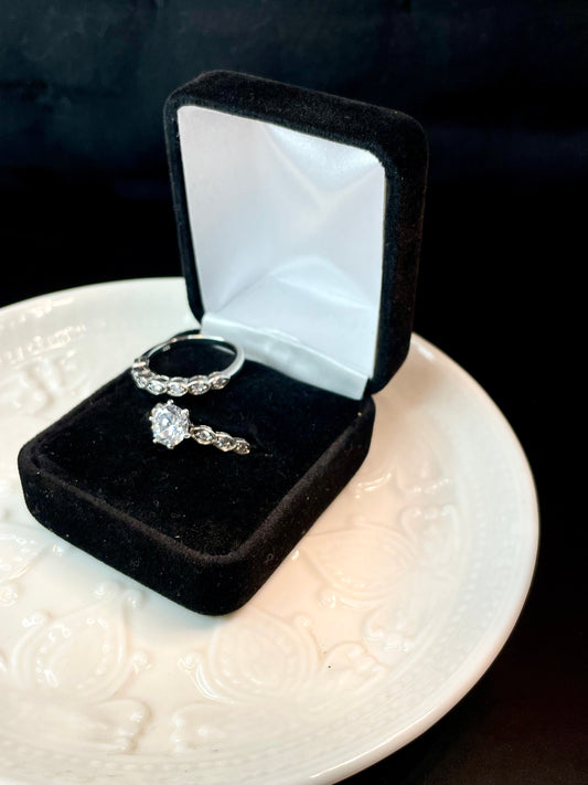 Anillo Compromiso y Boda
