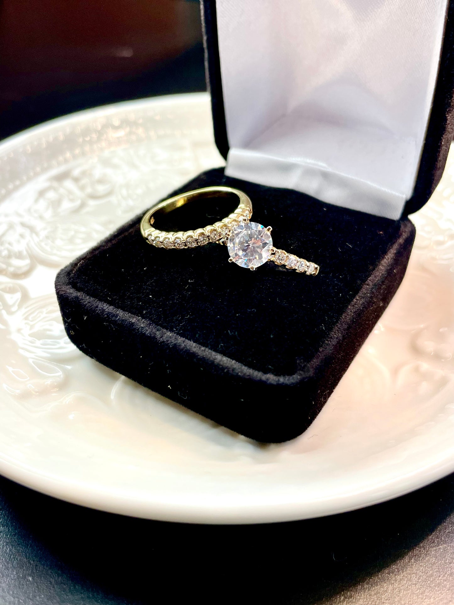 Anillo Compromiso y Boda