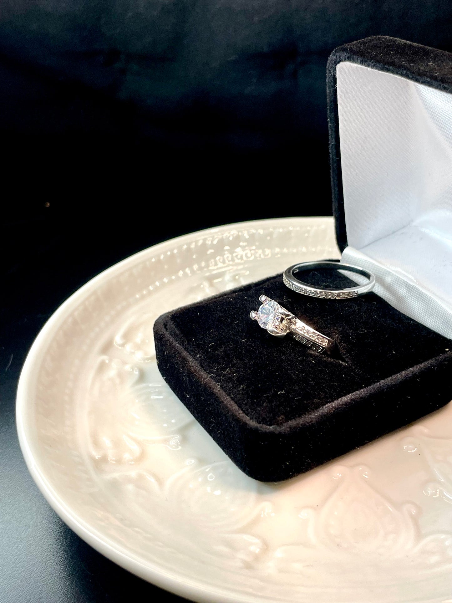 Anillo Compromiso y Boda