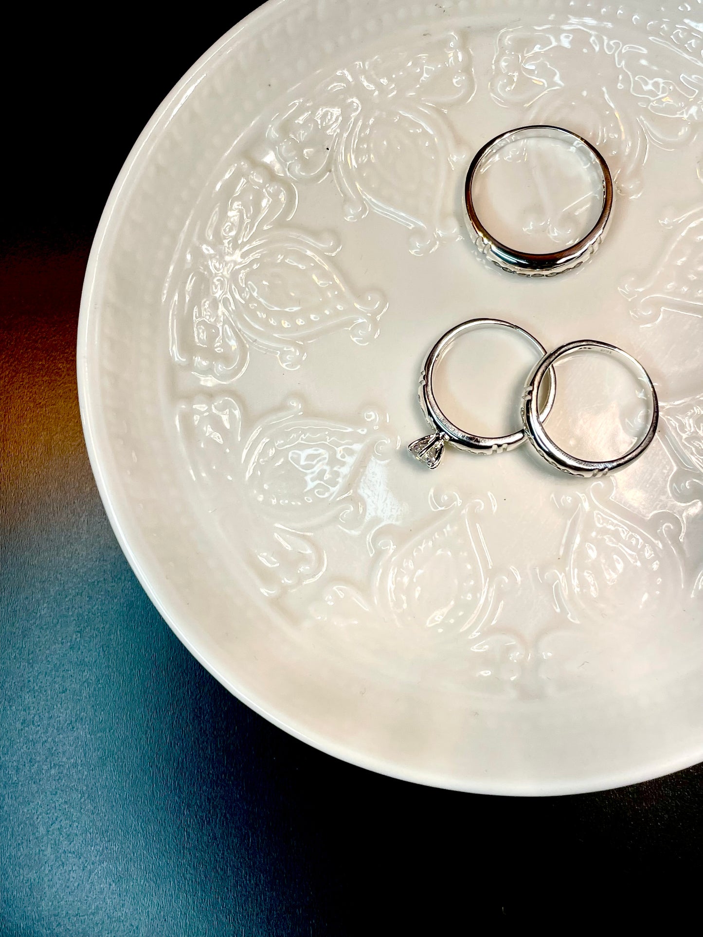 Anillo Compromiso y Boda
