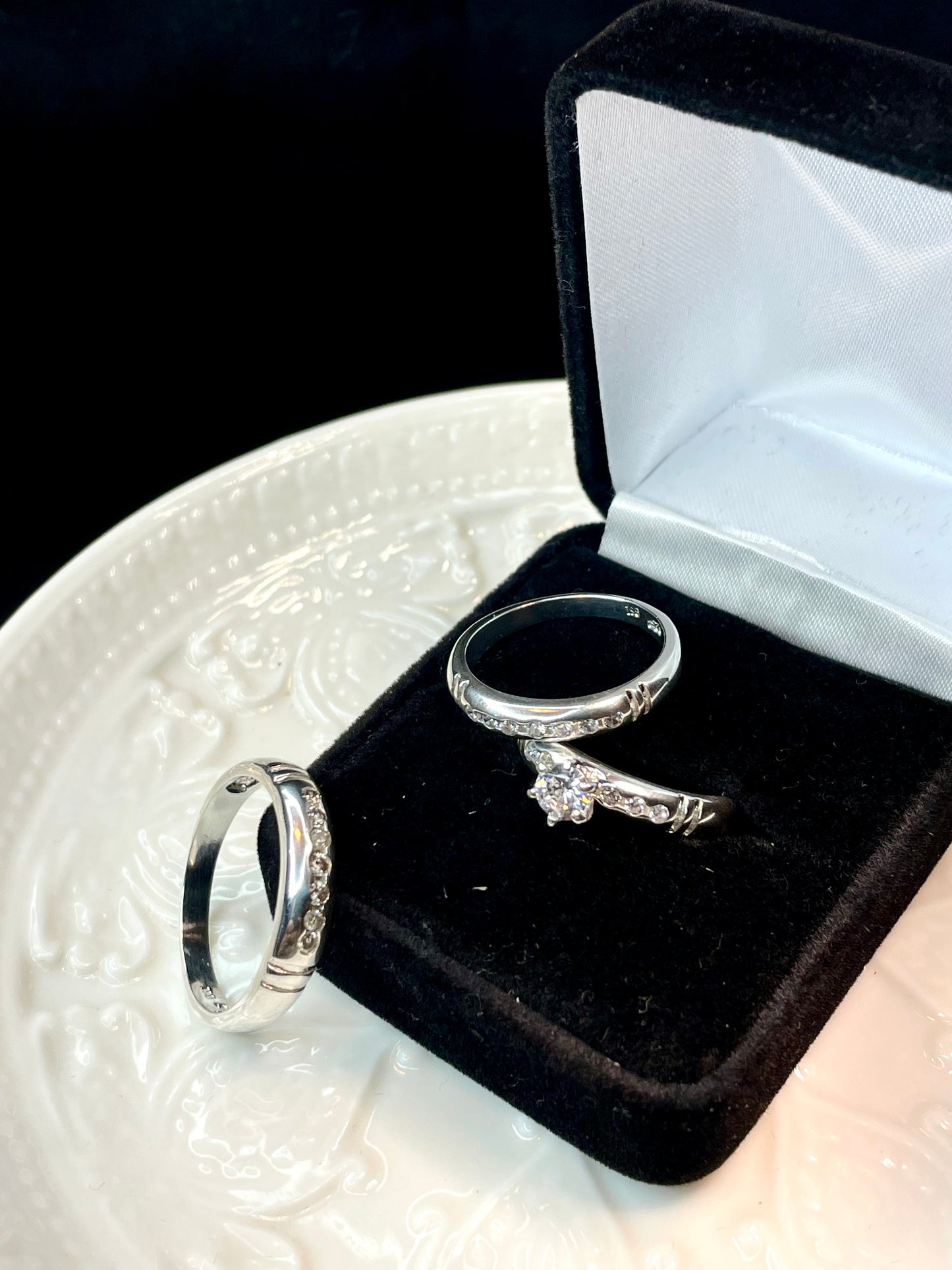 Anillo Compromiso y Boda