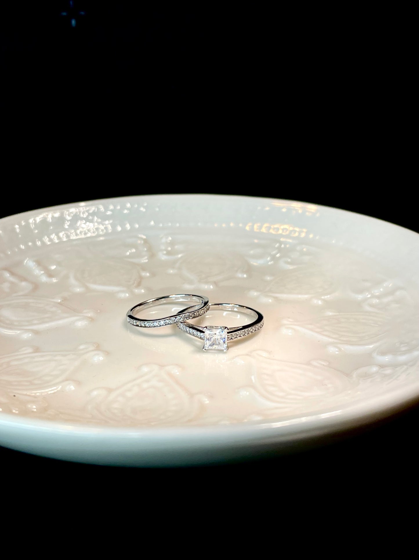 Anillo Compromiso y Boda