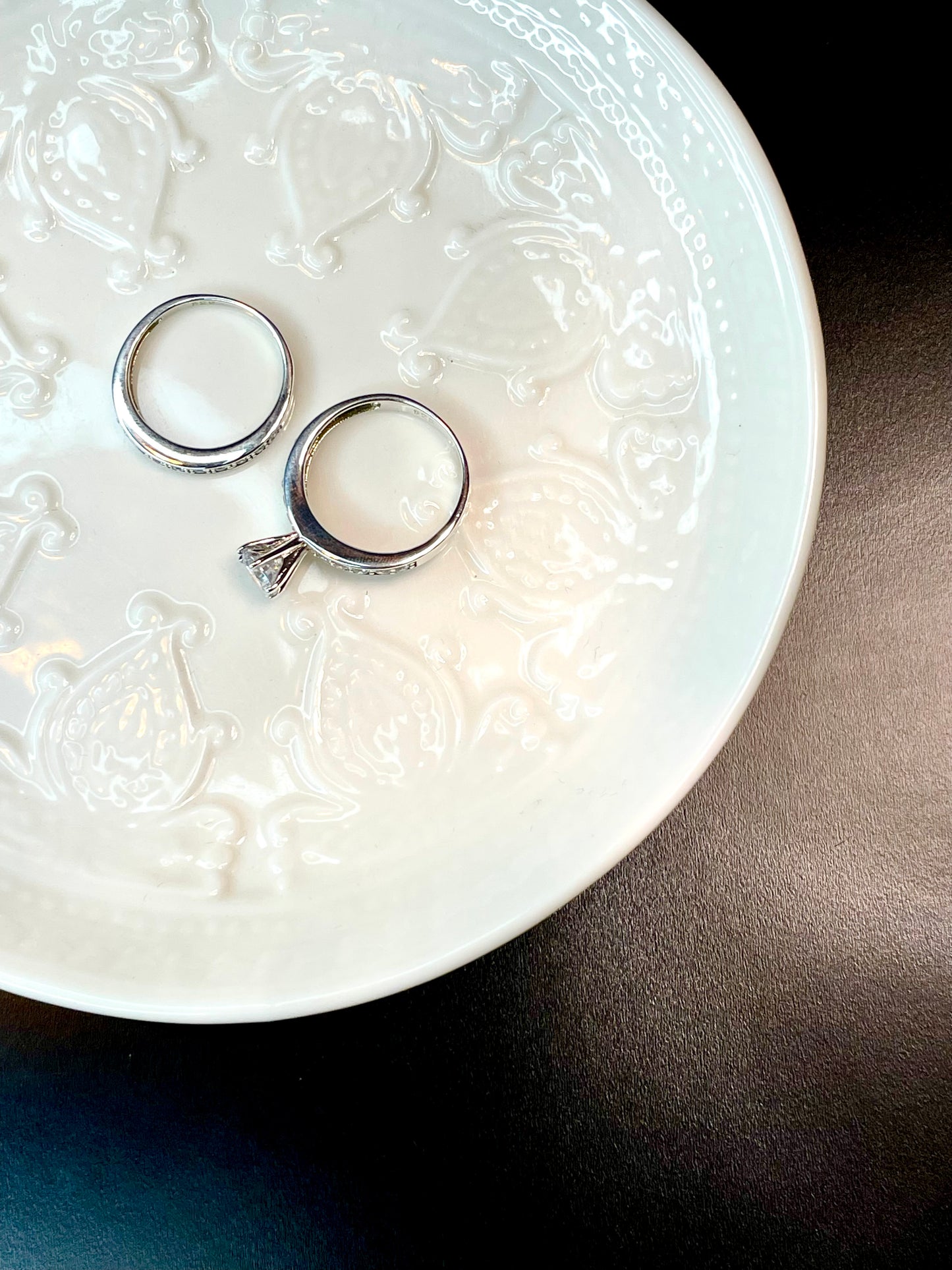 Anillo Compromiso y Boda
