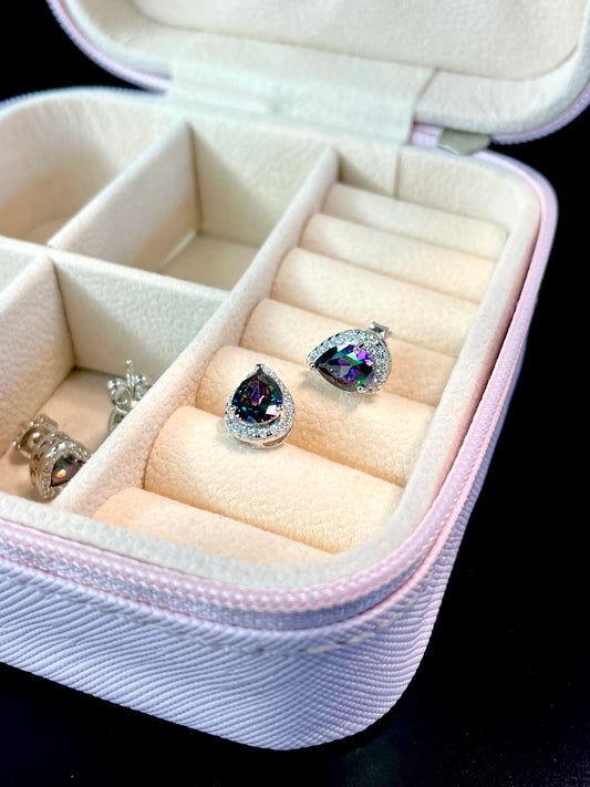 Arete Stud Gota Tornasol