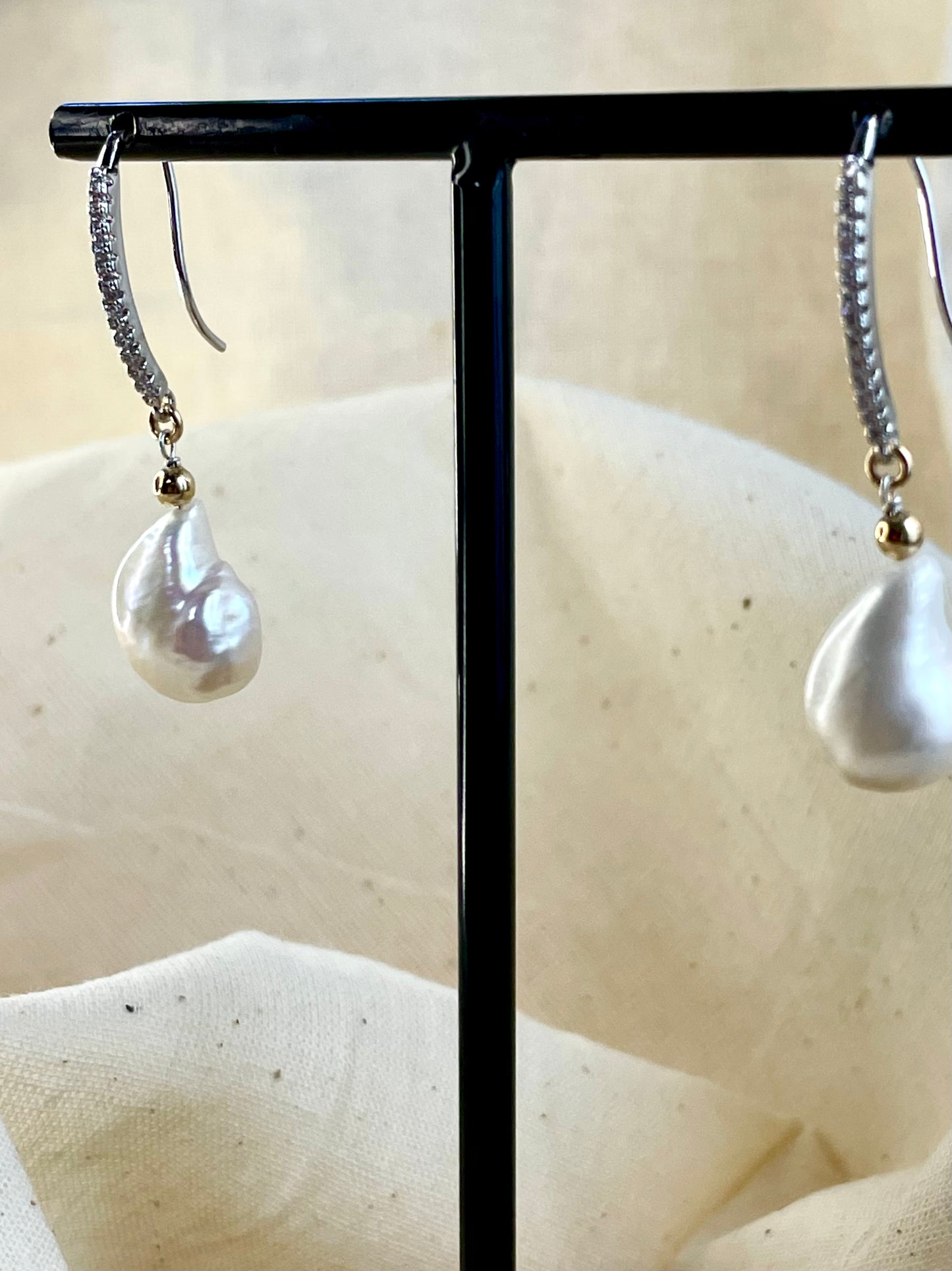 Arete Patente Perla