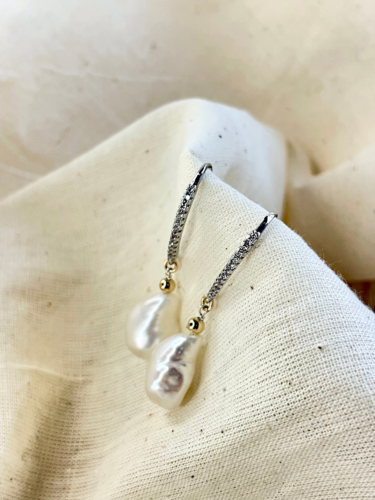 Arete Patente Perla