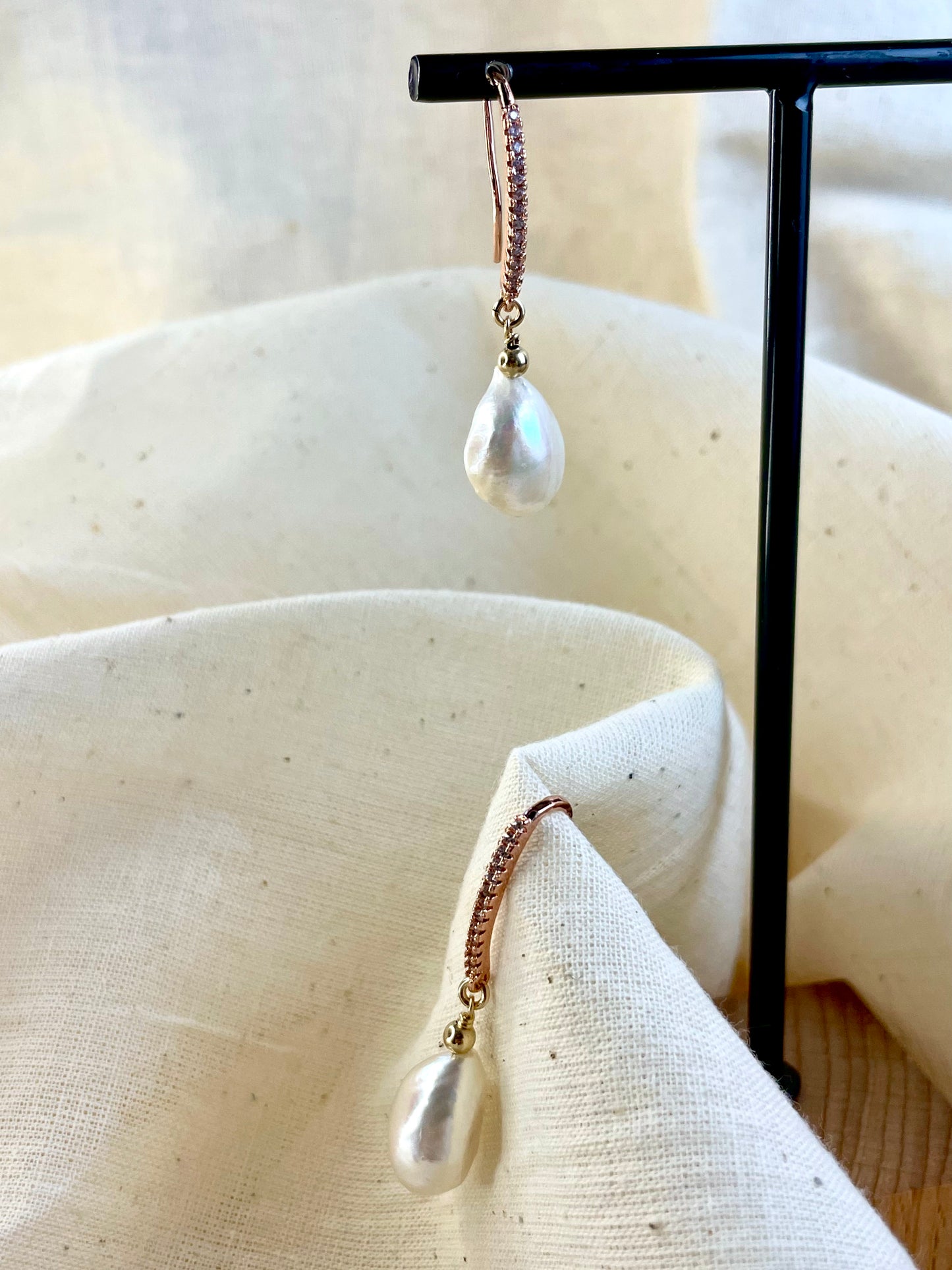 Arete Patente Perla