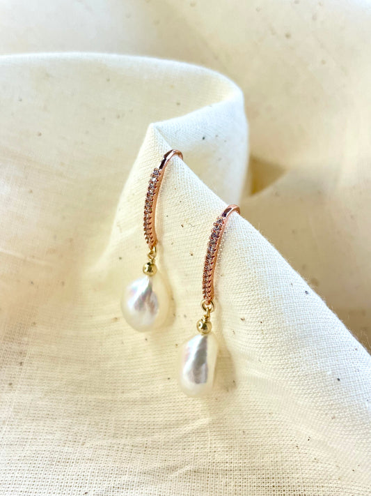 Arete Patente Perla