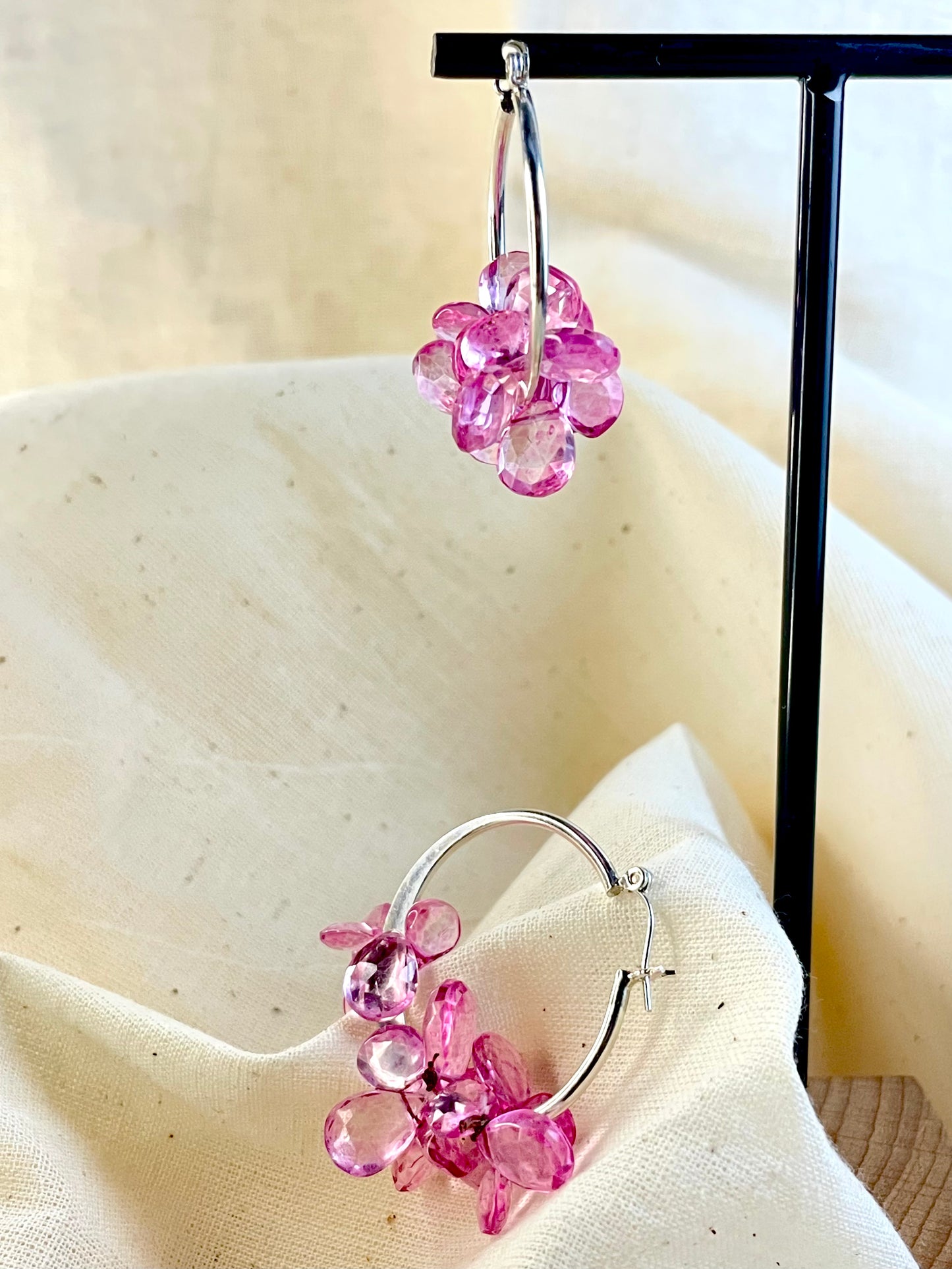 Arete Argolla Cristales Rsoados