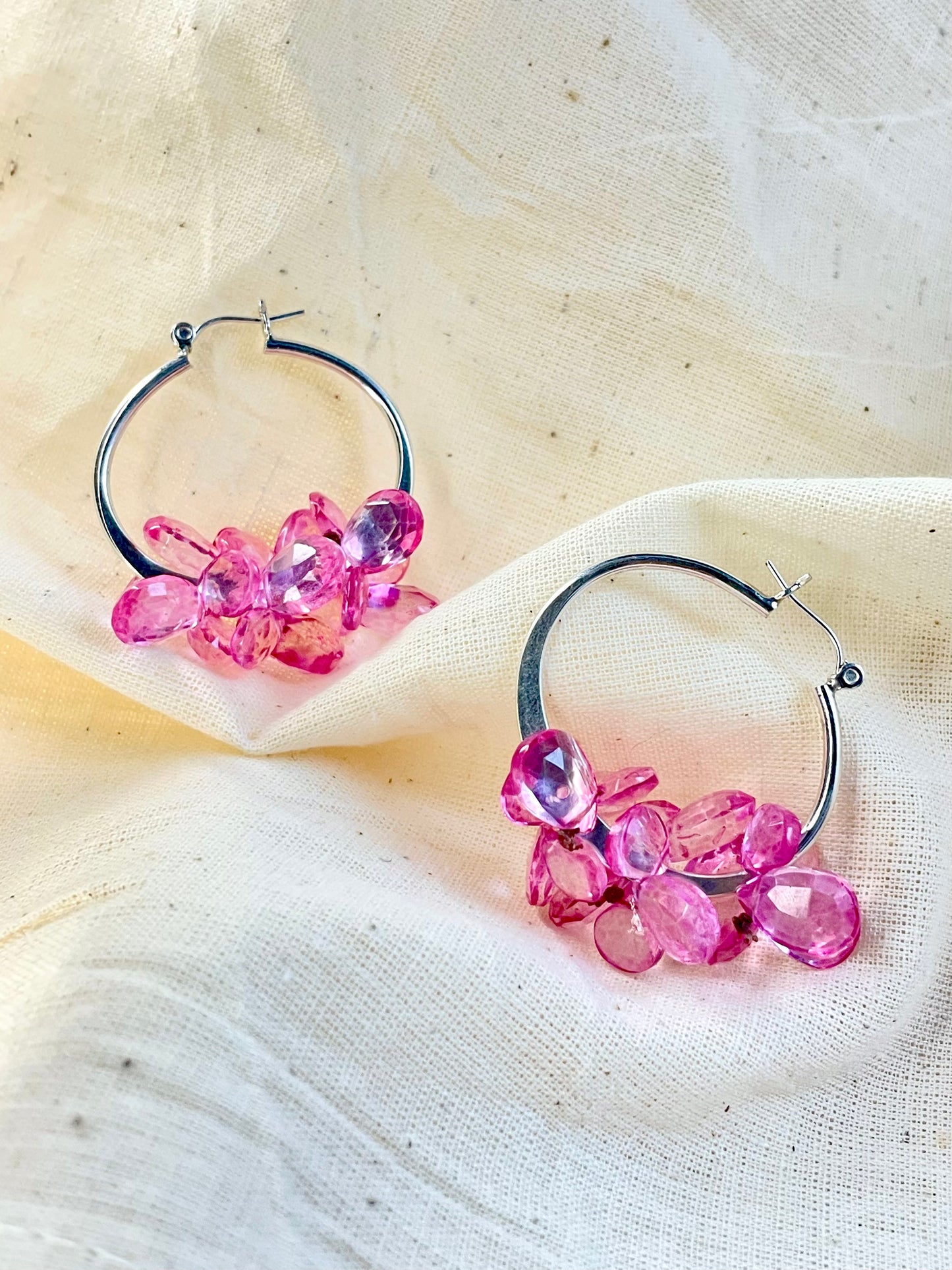 Arete Argolla Cristales Rsoados