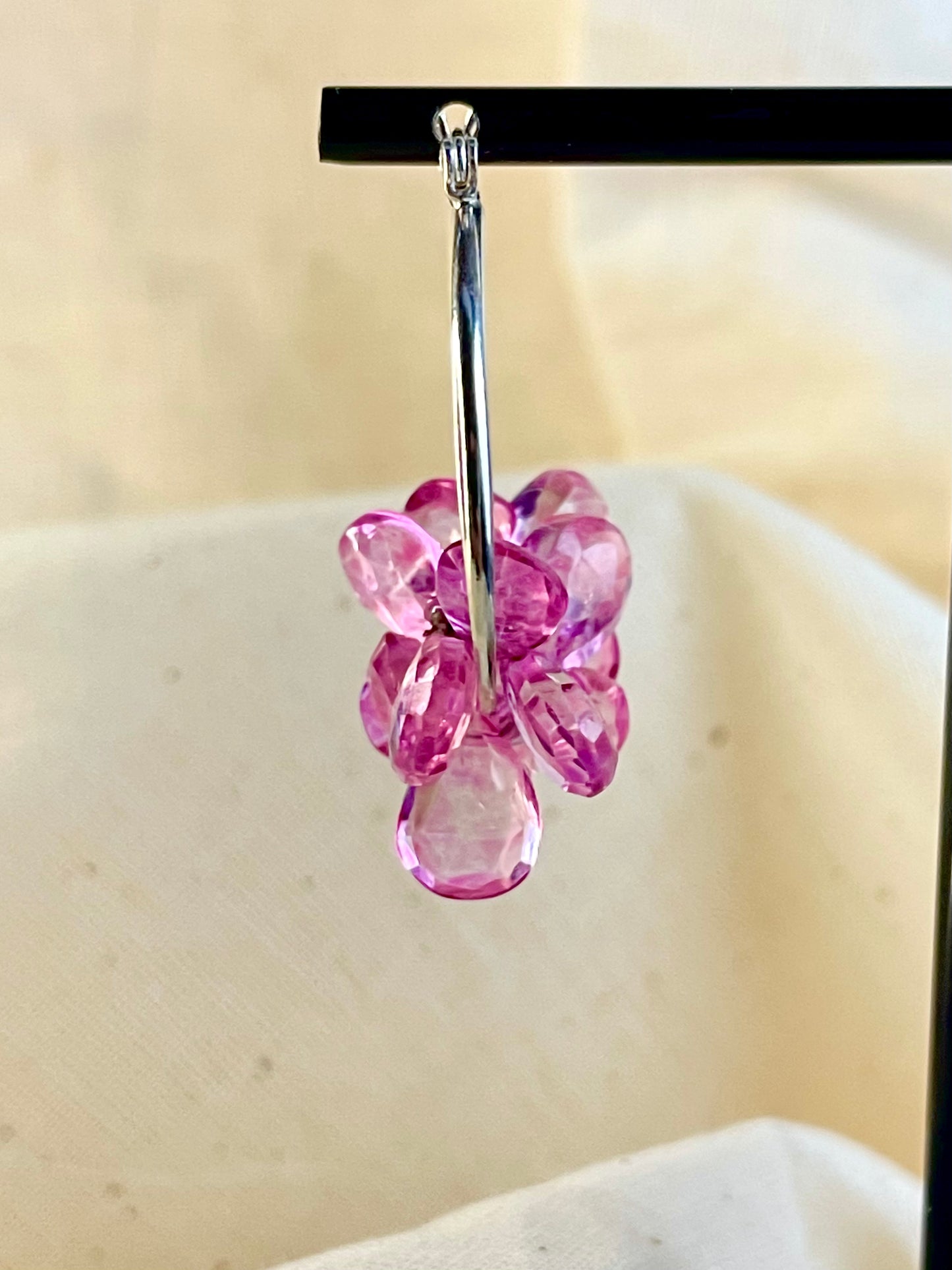 Arete Argolla Cristales Rsoados